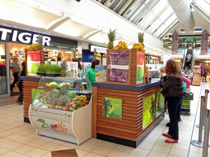 Zumo Juice Bar Menu, Menu for Zumo Juice Bar, New Town, Edinburgh