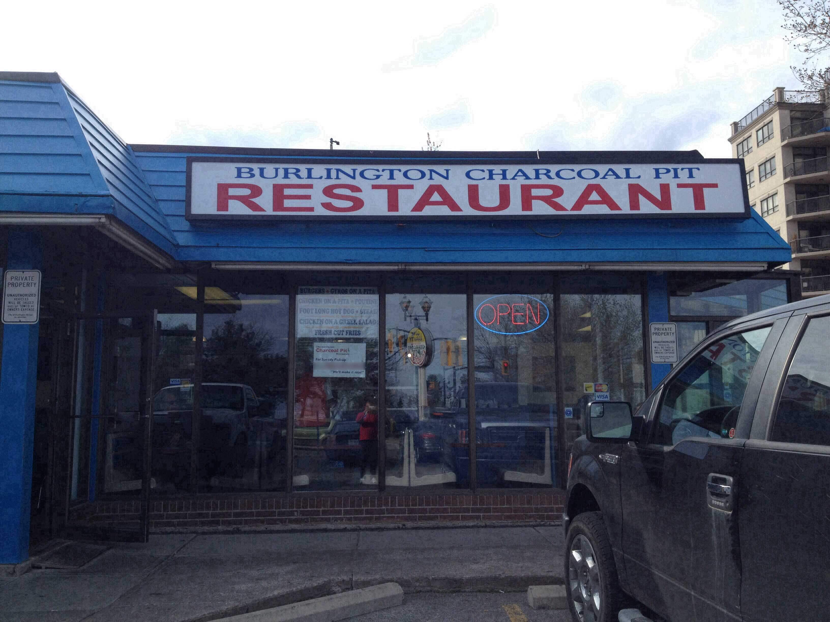 Menu of Burlington Charcoal Pit, Burlington, Toronto