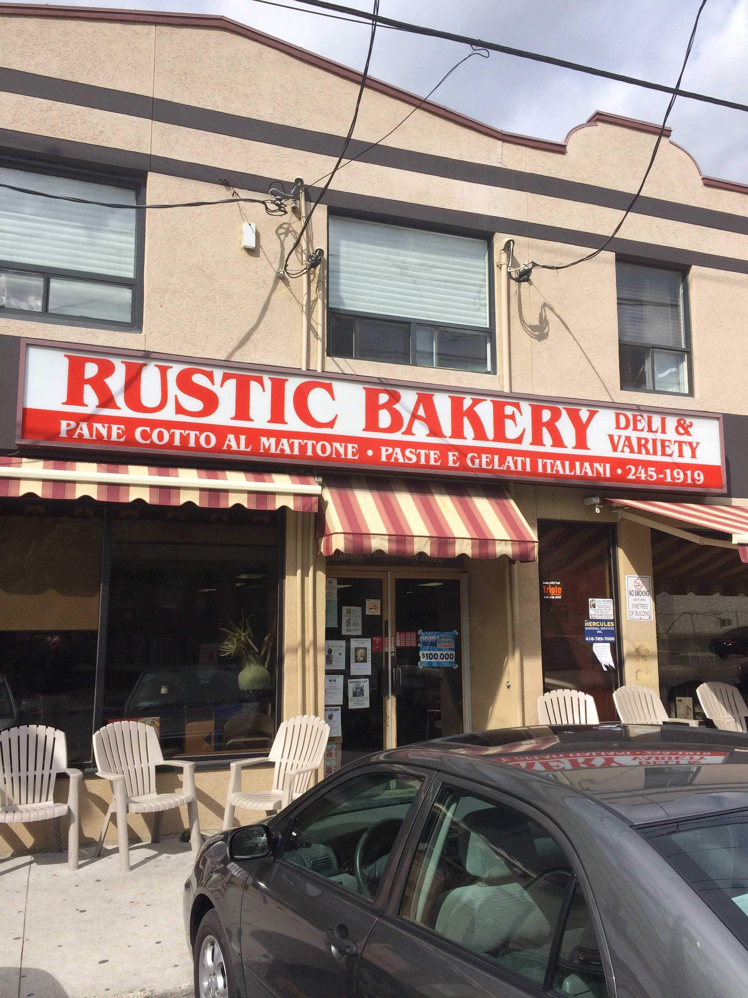 Menu Of Rustic Bakery, North York, Toronto