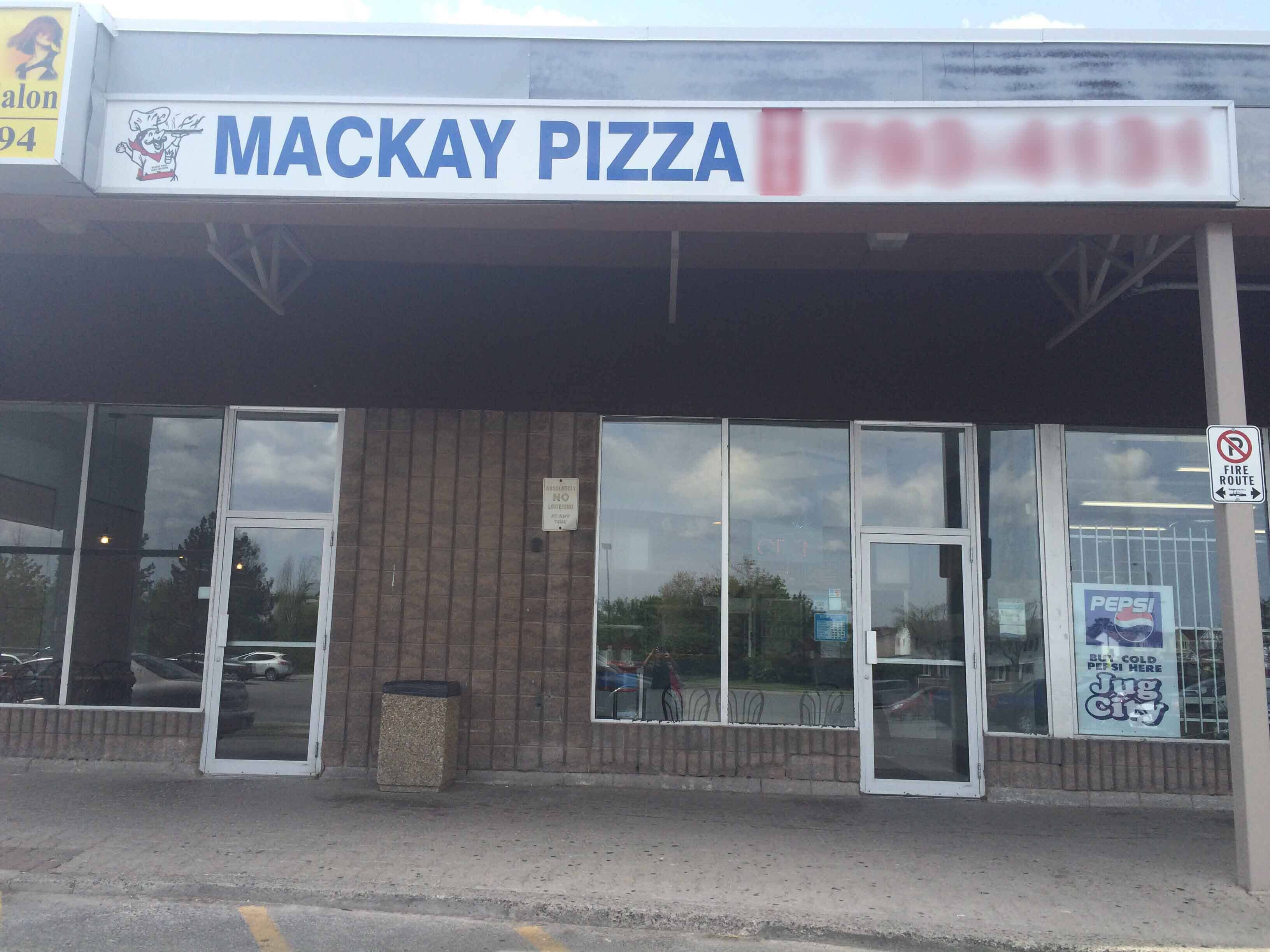 Mackay Pizza, Brampton, Toronto