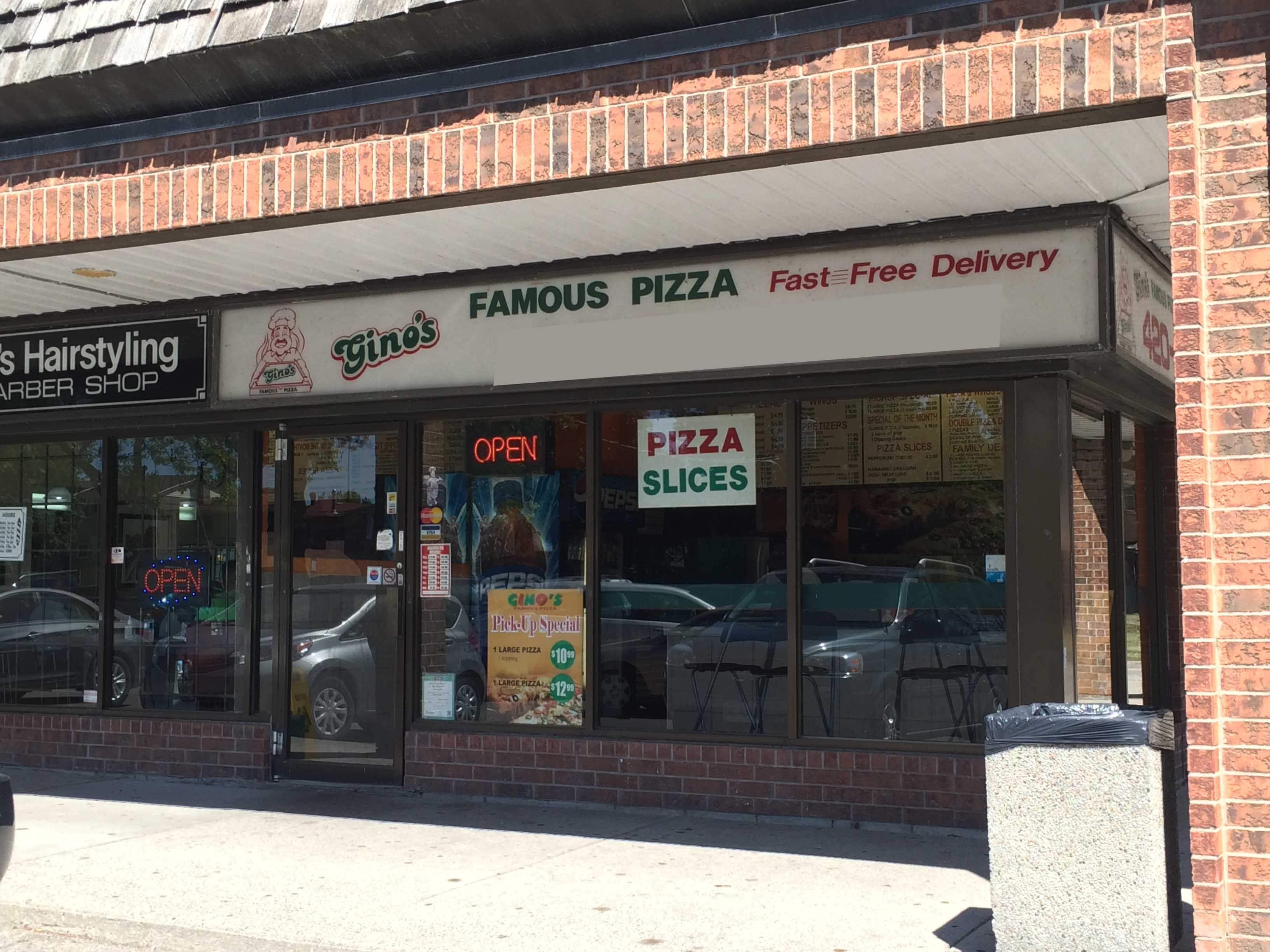 Gino's Famous Pizza, Pickering, Toronto