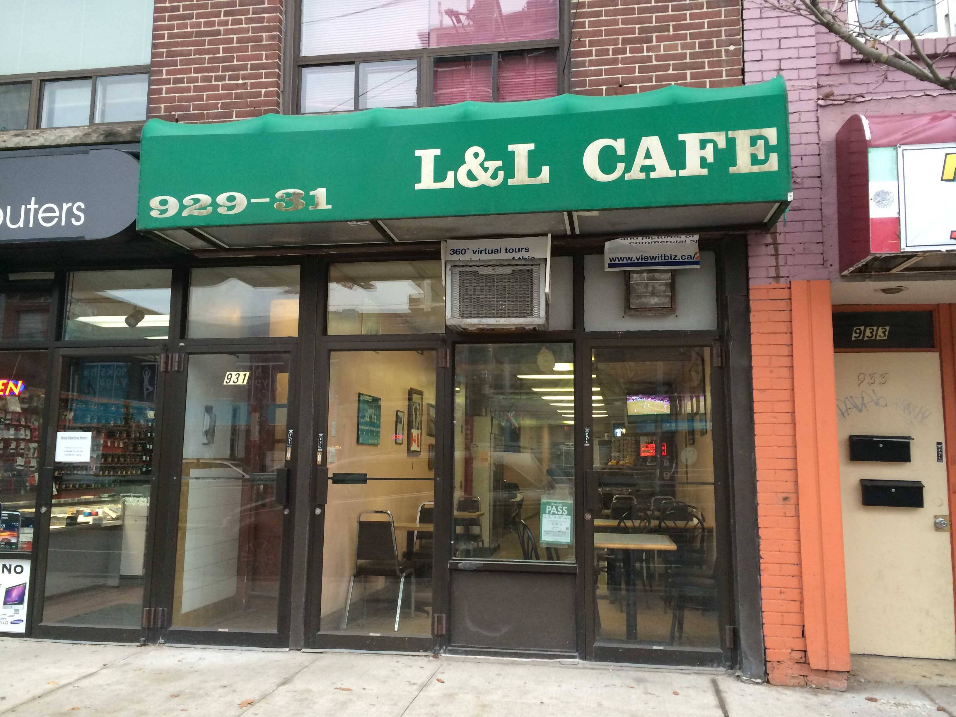 Menu of L & L Coffee Shop, Hillcrest, Toronto