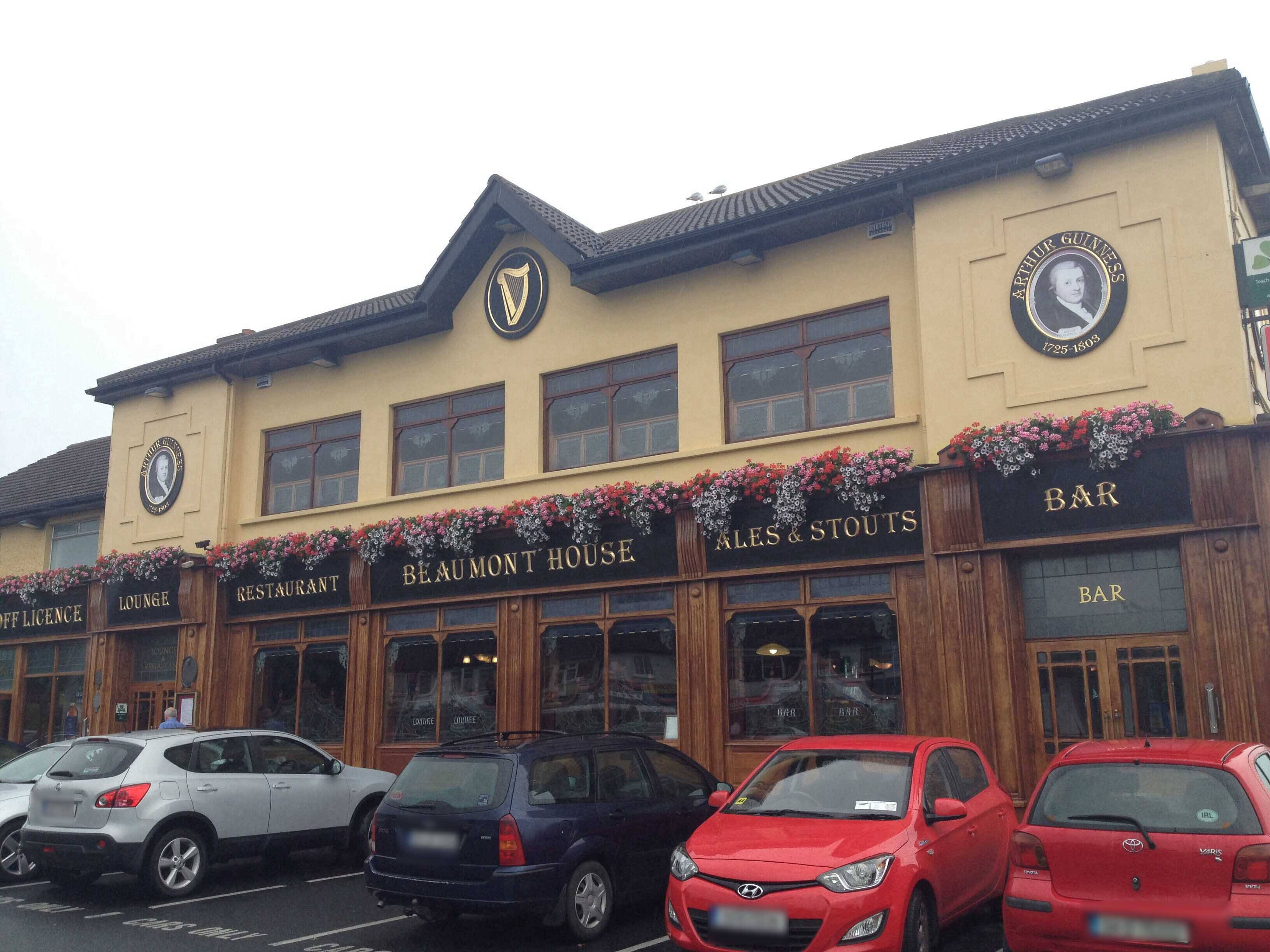 Beaumont House Menu, Menu for Beaumont House, Beaumont, Dublin