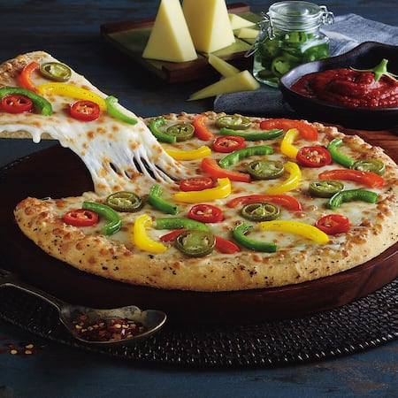 AFTER FOLLOWING THESE STEPS YOUR PIZZA WILL BE LIKE THIS