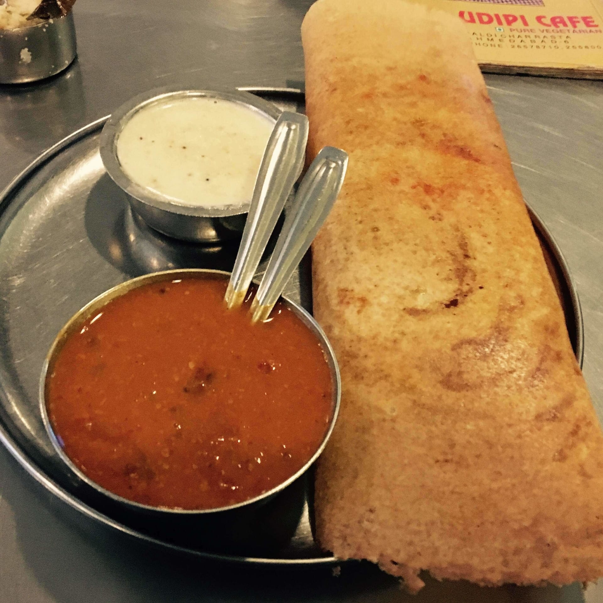 idli dosa, south indian breakfast, dosa, idli, vada - Udipi Cafe - img1