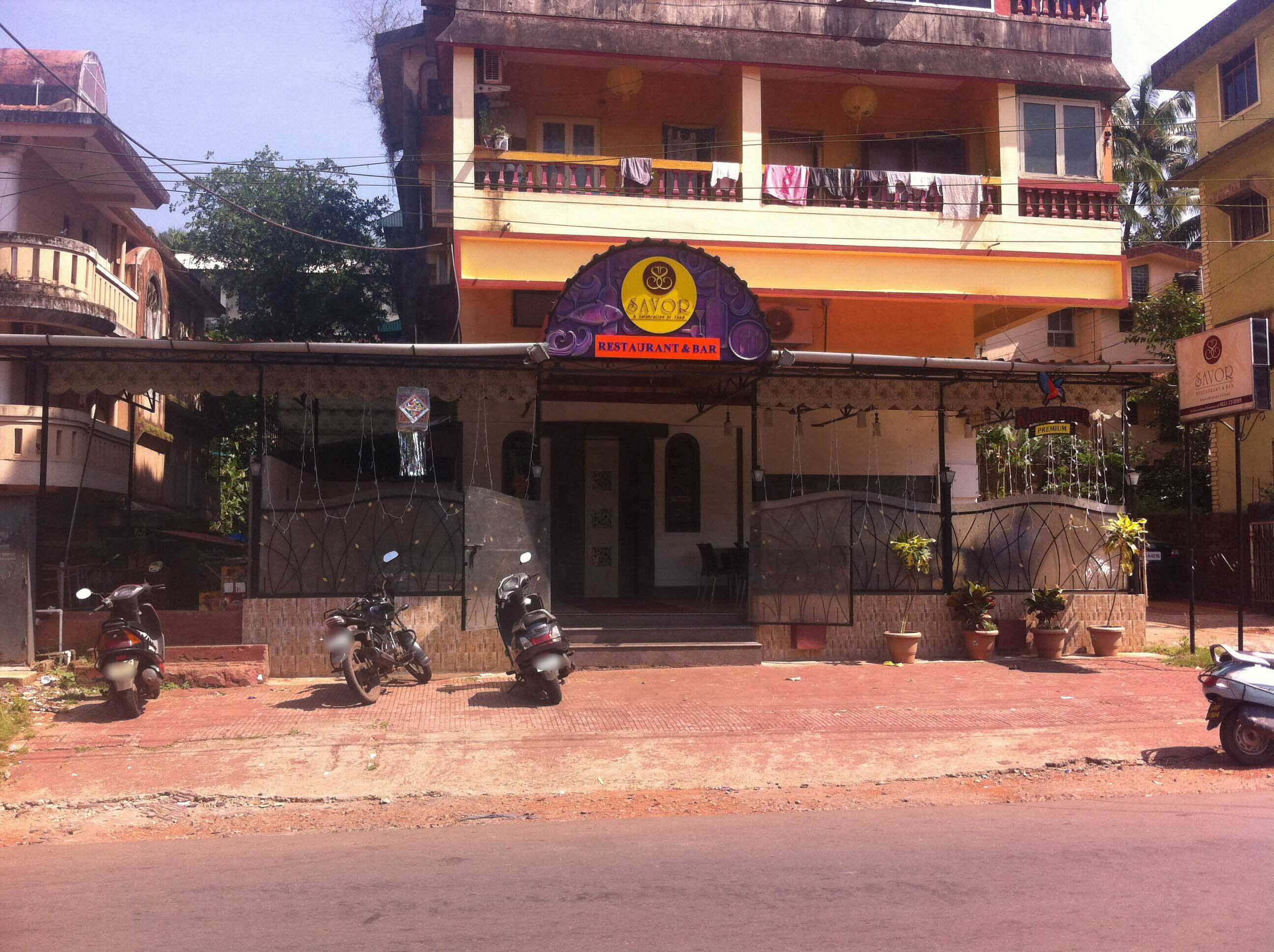 Menu of Savor, Ponda, Goa