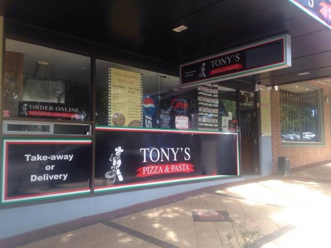 Tony's Pizza and Pasta, Jannali, Sydney Zomato