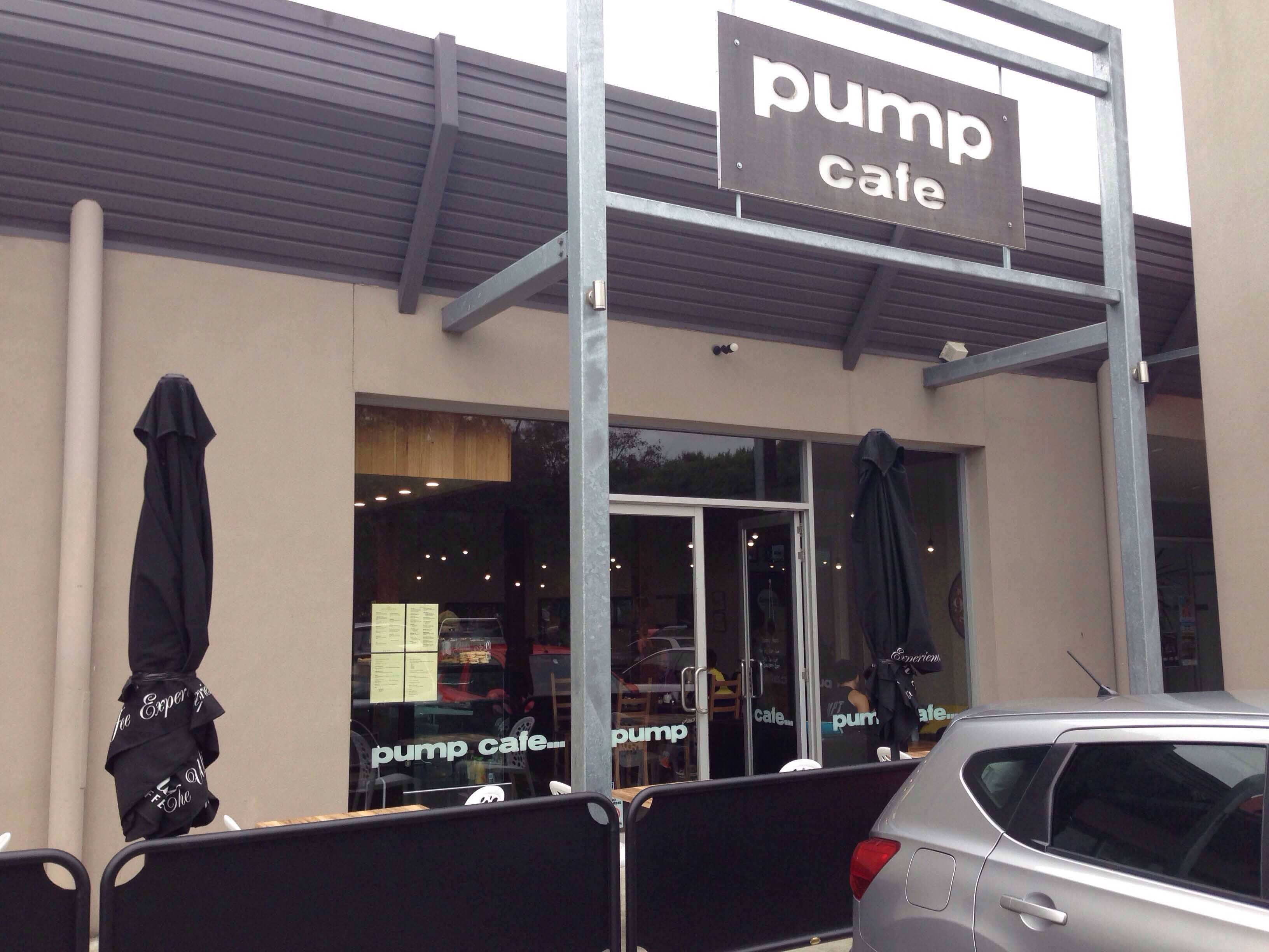 Menu of Pump Cafe, Mooroolbark, Melbourne