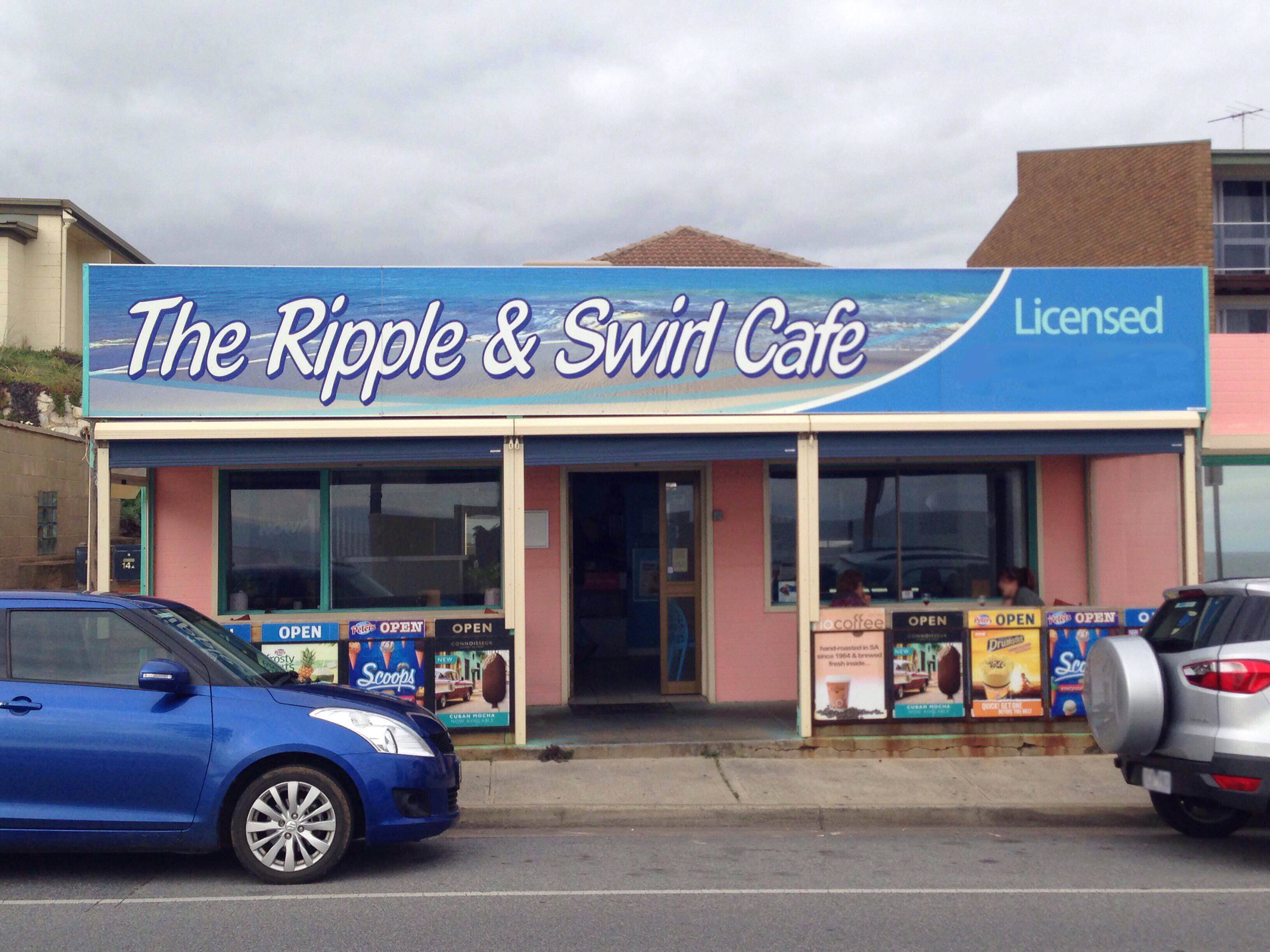Menu of The Ripple & Swirl Cafe, Christies Beach, Adelaide