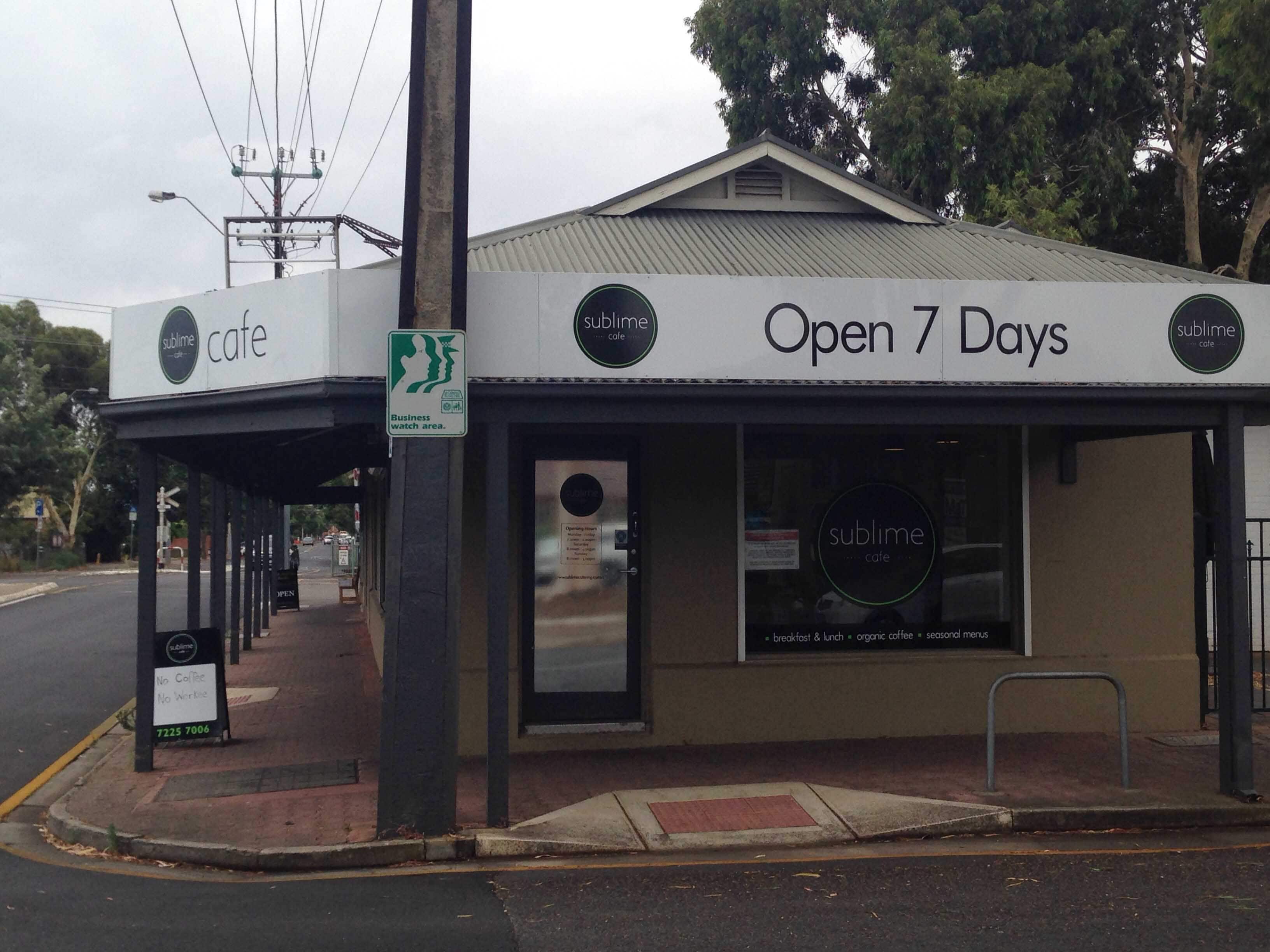 Sublime Cafe, Clarence Park, Adelaide Zomato