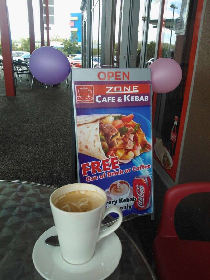 Zone Cafe & Kebab Menu, Menu for Zone Cafe & Kebab, Logan Central