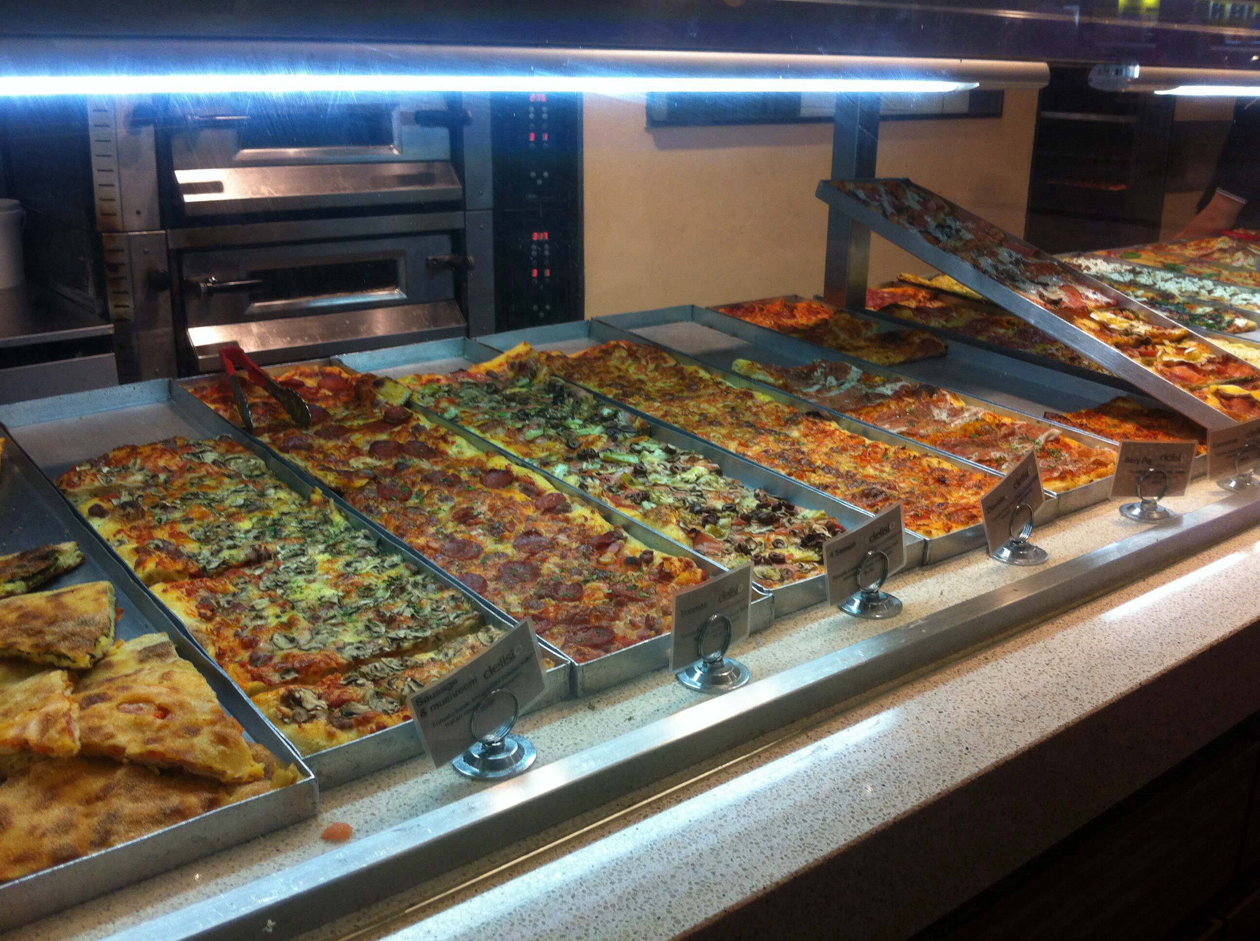 Menu of Delisio Pizza Romana, Perth CBD, Perth