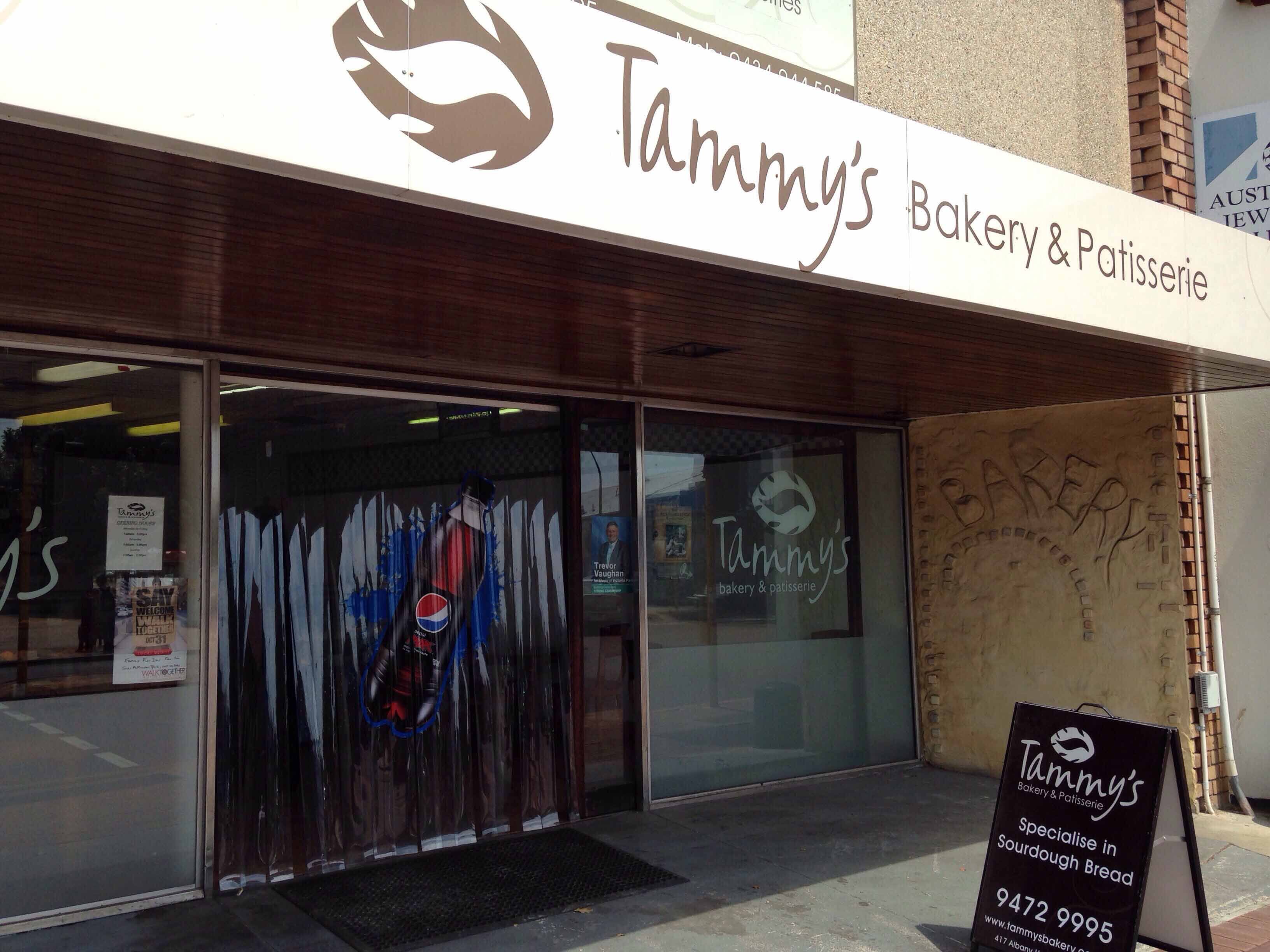 Tammy's Bakery Menu, Menu for Tammy's Bakery, East Victoria Park, Perth