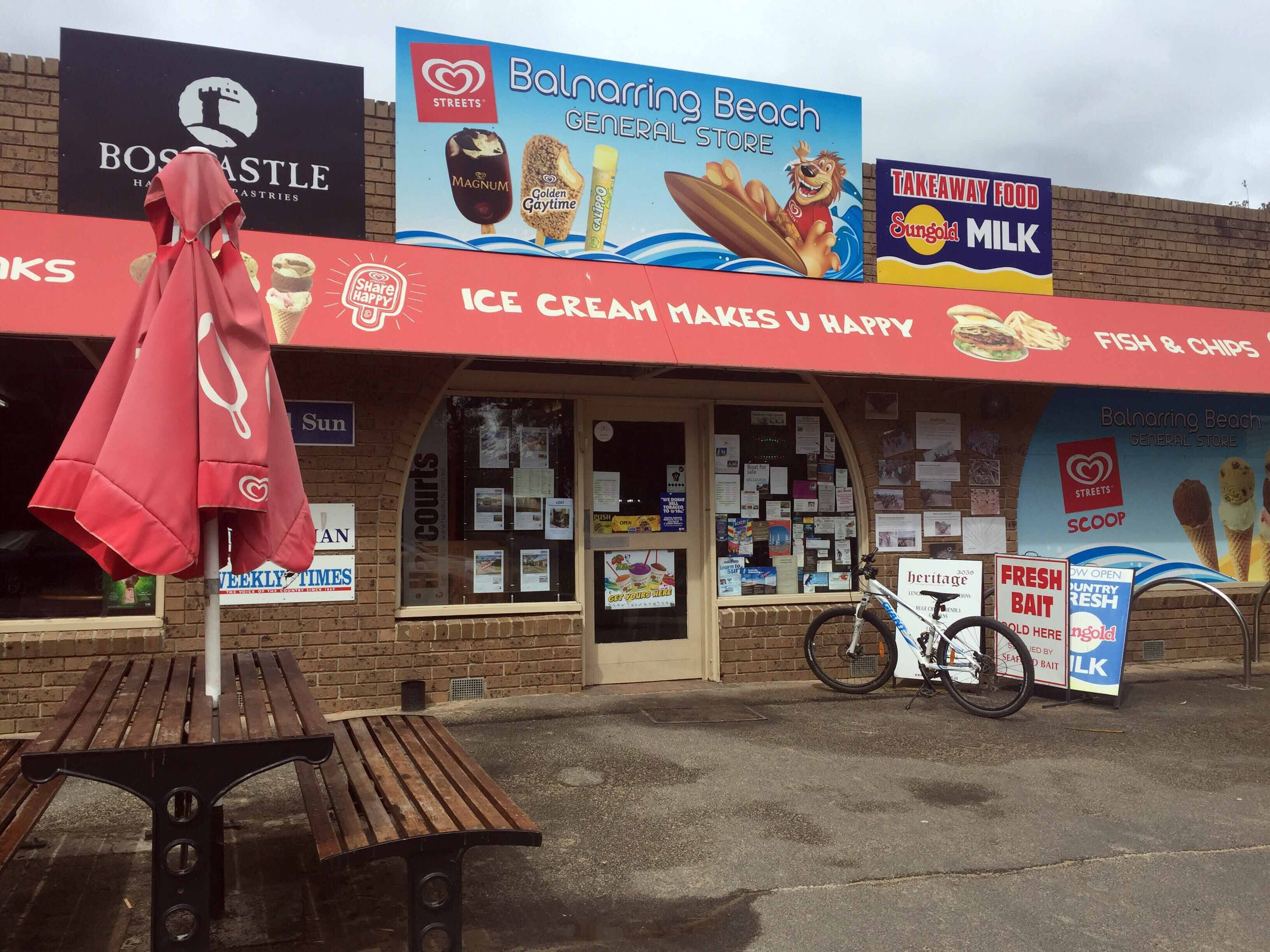 Balnarring Beach General Store Menu
