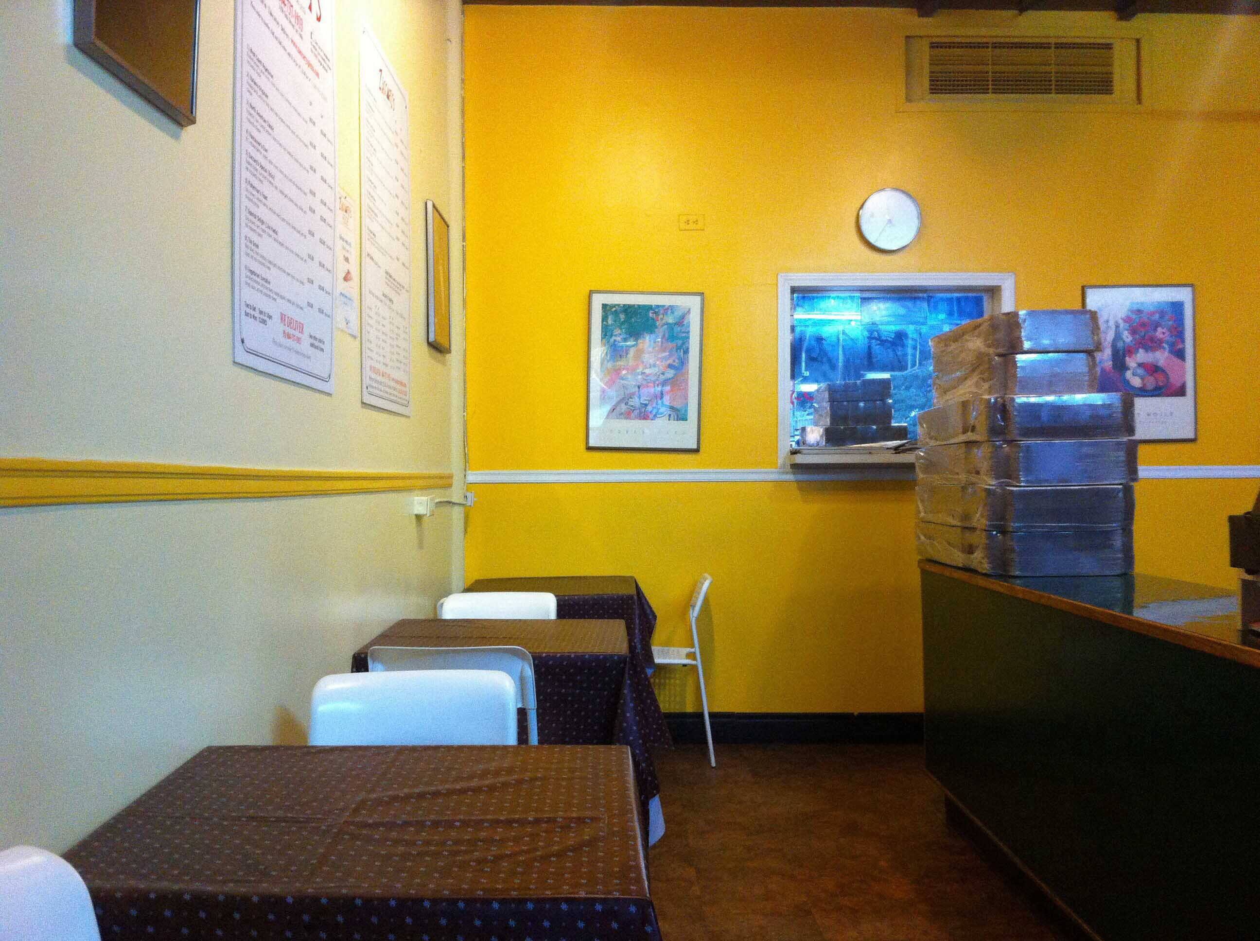 Menu of Zaccary's Pizza, Fairview, Vancouver