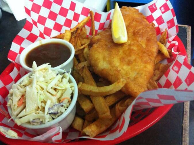 Brit's Fish and Chips, Oliver, Edmonton Urbanspoon/Zomato