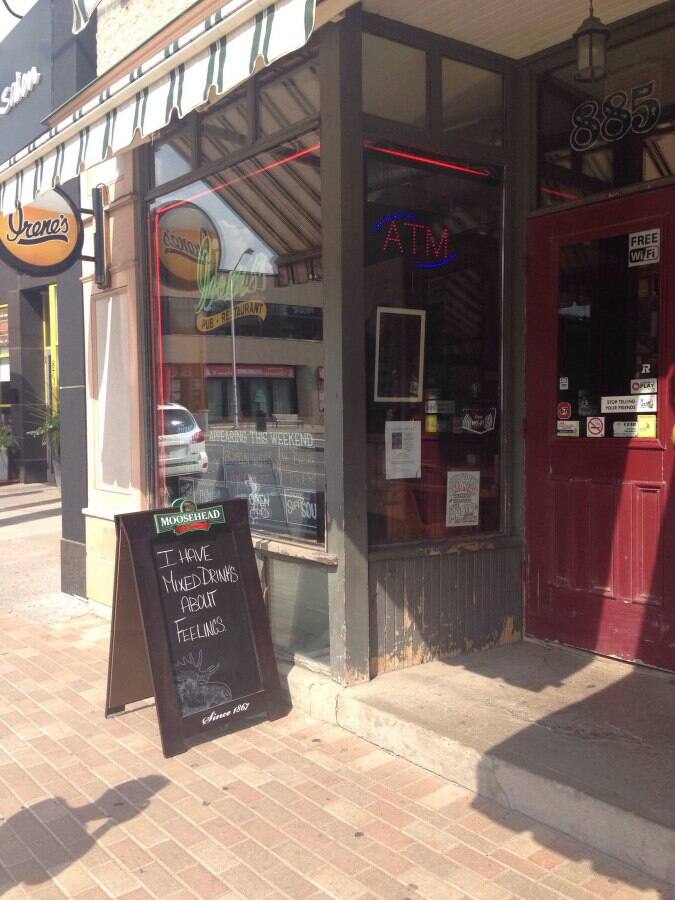 Irene's Pub Menu, Menu for Irene's Pub, The Glebe, Ottawa Urbanspoon