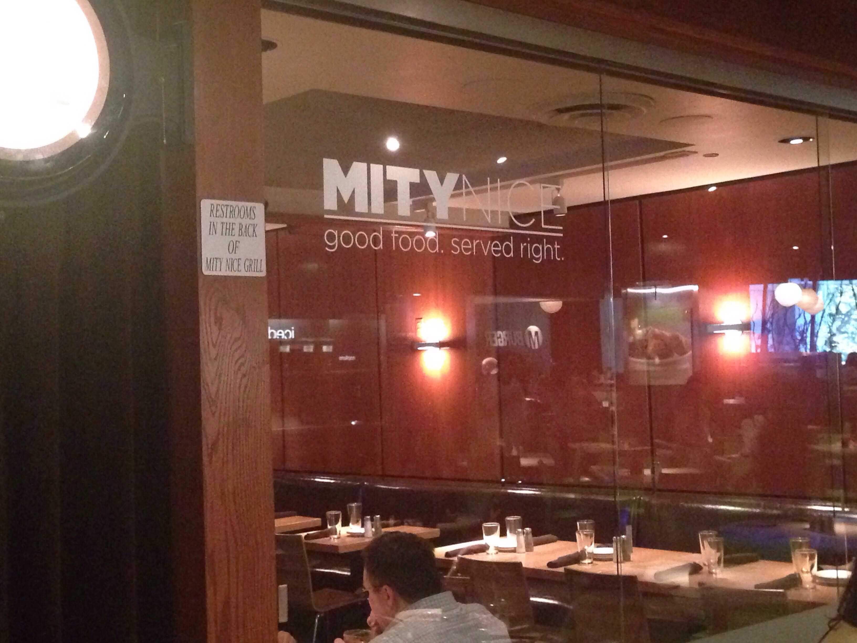Menu of Mity Nice Grill, Magnificent Mile, Chicago 