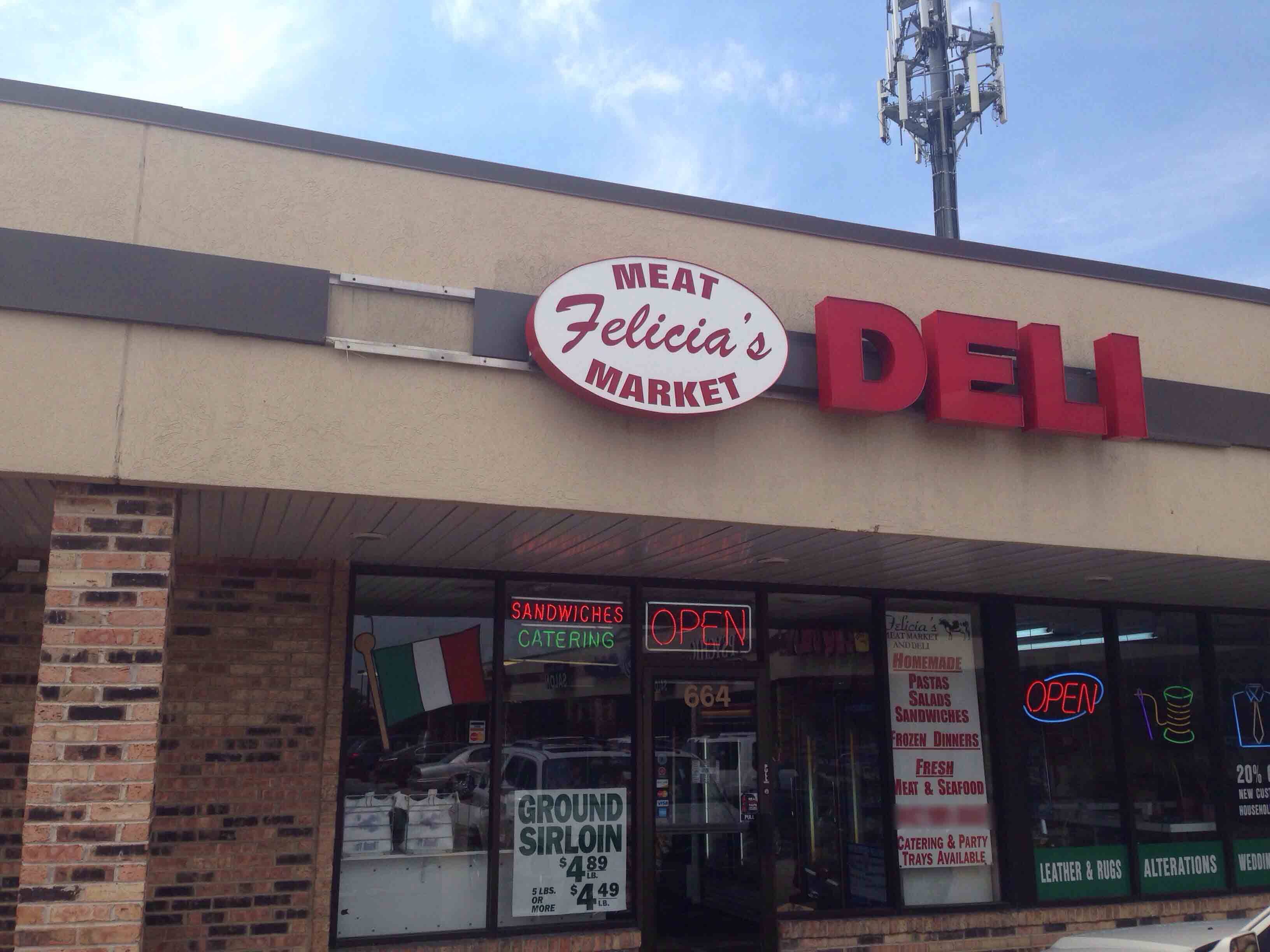 Felicia's Meat Market Deli Menu