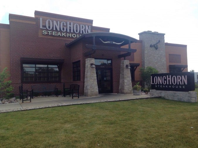 Longhorn Steakhouse, Orland Park, Chicago Urbanspoon/Zomato