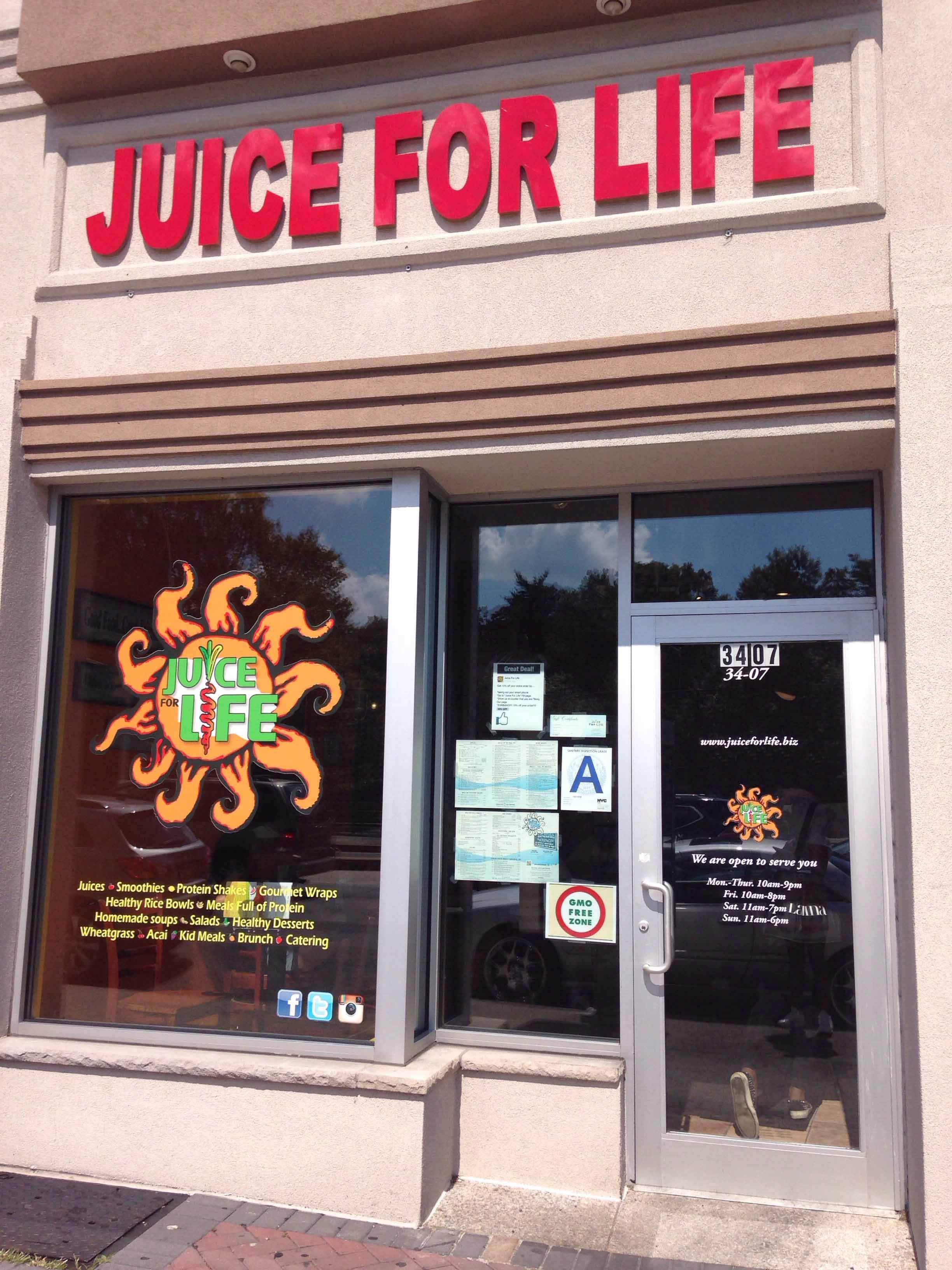 Juice For Life Menu, Menu for Juice For Life, Bayside, New York City