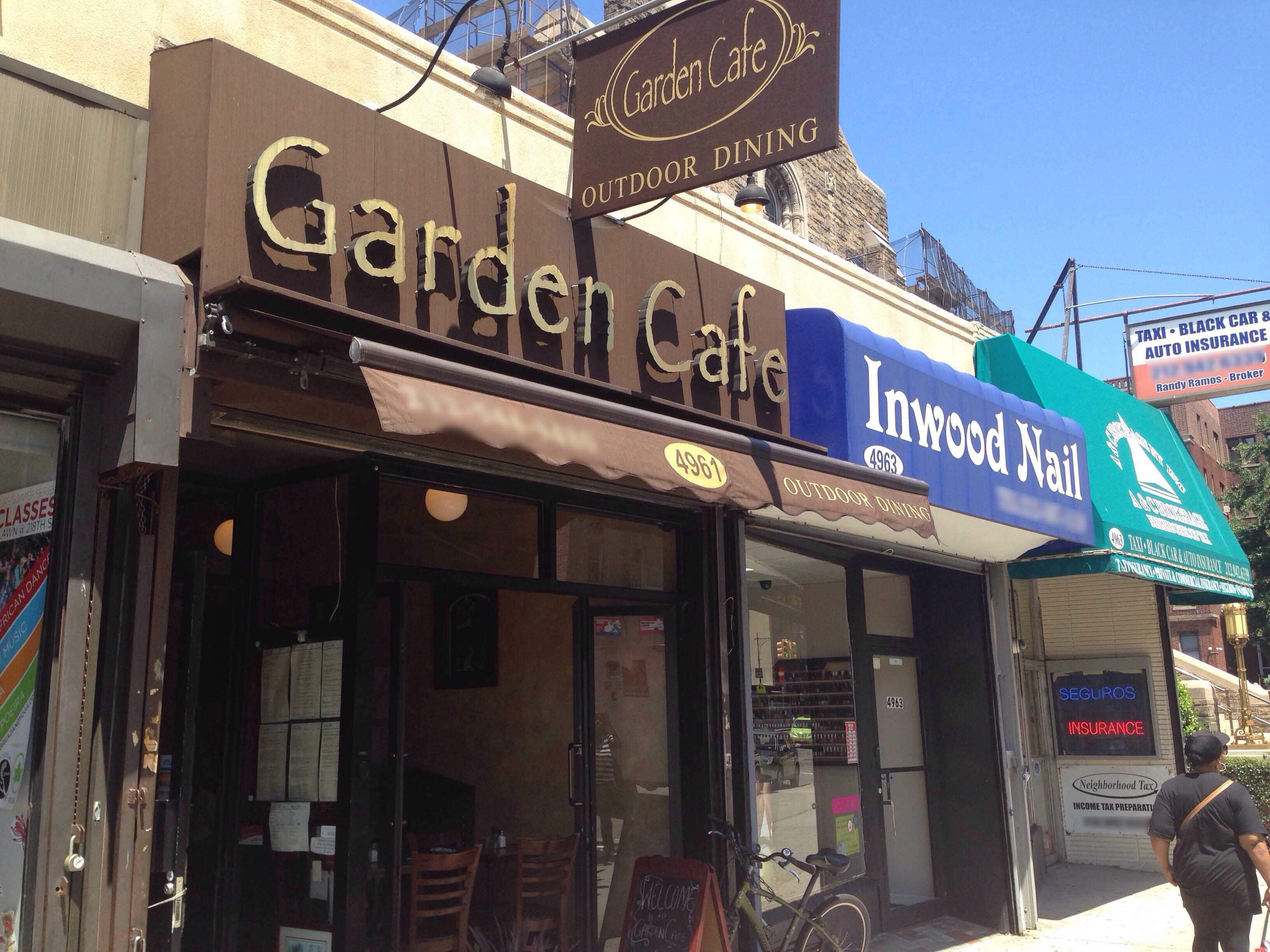 Garden Cafe Menu Menu For Garden Cafe Inwood New York City
