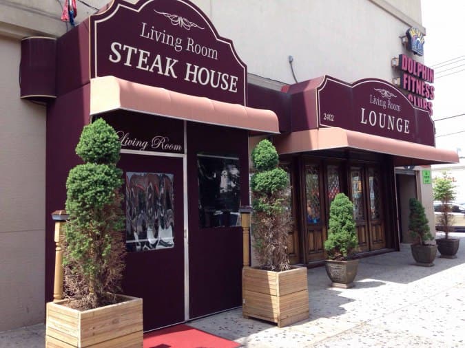 living room steakhouse brooklyn menu