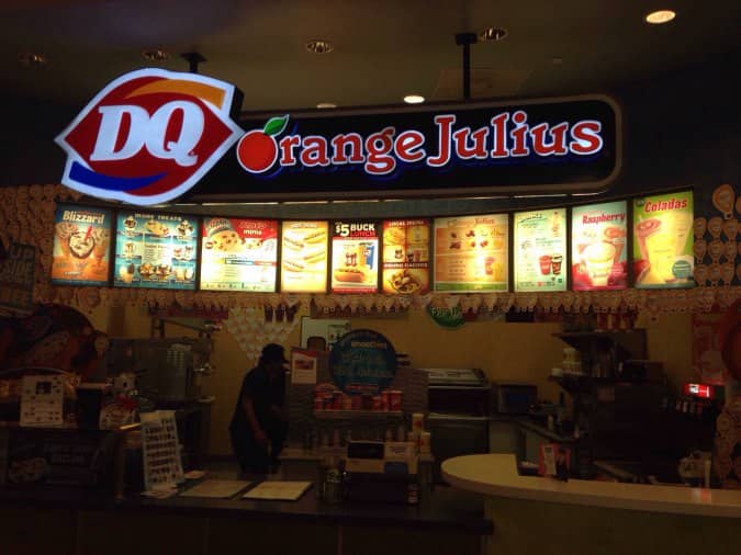 Orange Julius Menu, Menu for Orange Julius, Daly City, Daly City