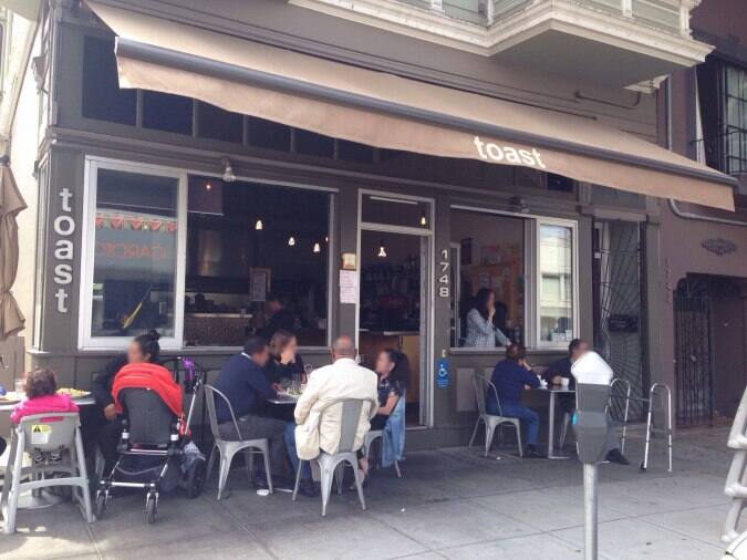 Toast Eatery Menu, Menu for Toast Eatery, Noe Valley, San Francisco