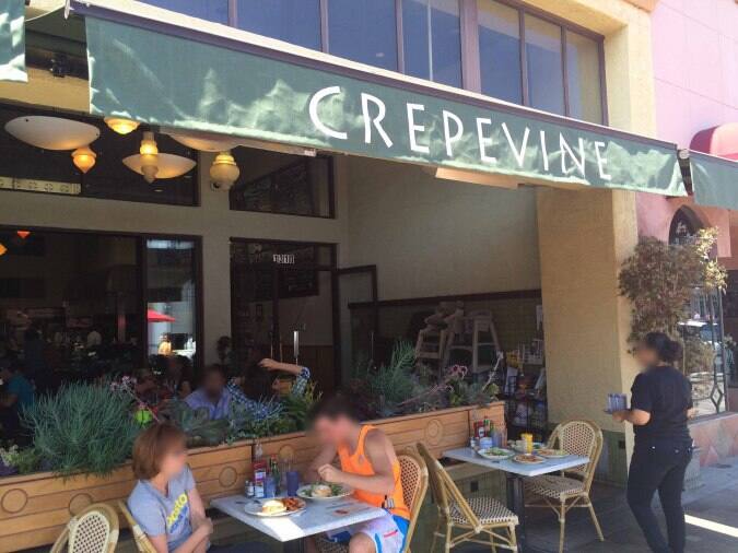 Crepevine Restaurant Menu, Menu for Crepevine Restaurant, Burlingame