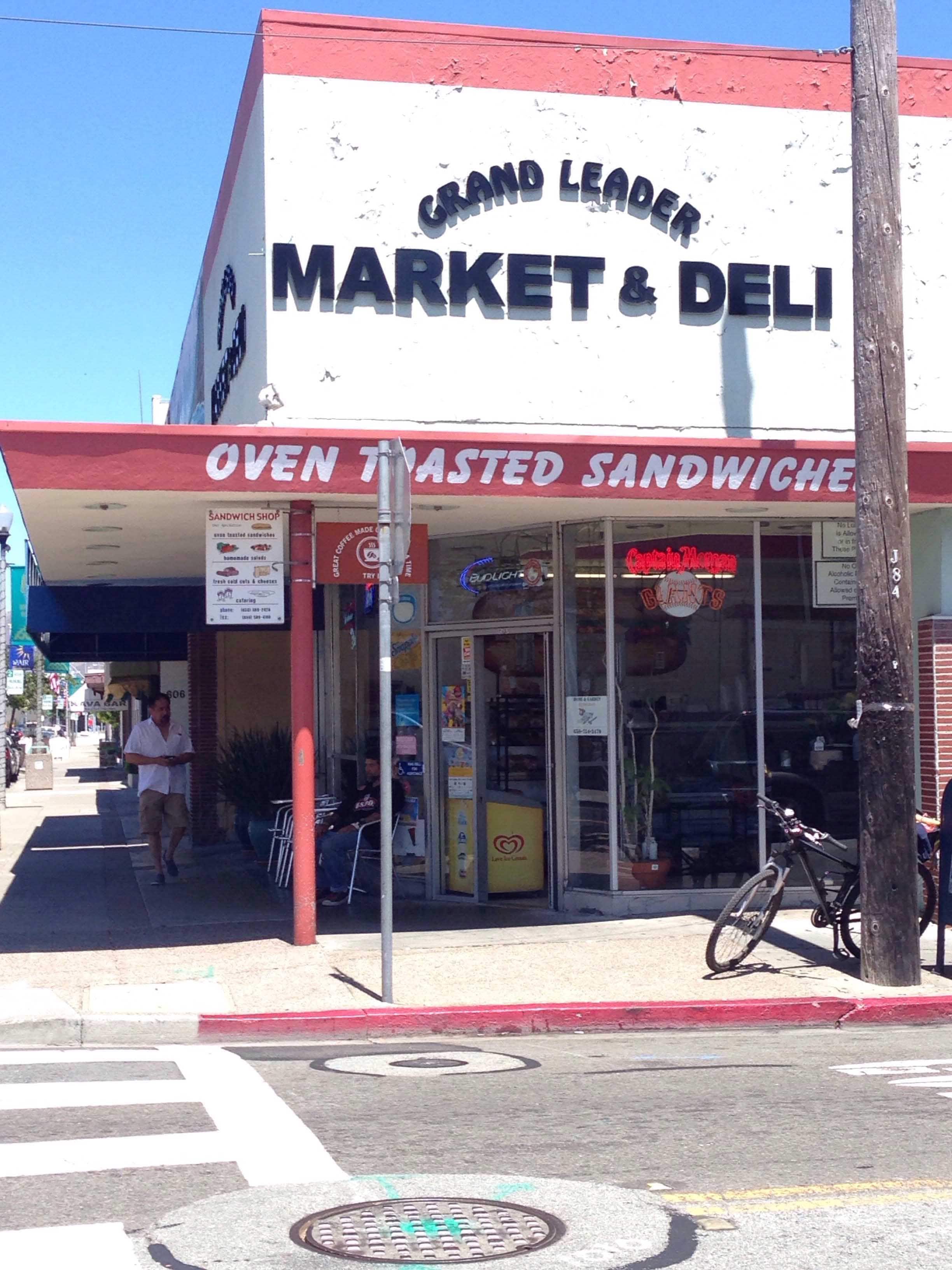 Menu of Grand Leader Market, San Bruno, San Bruno
