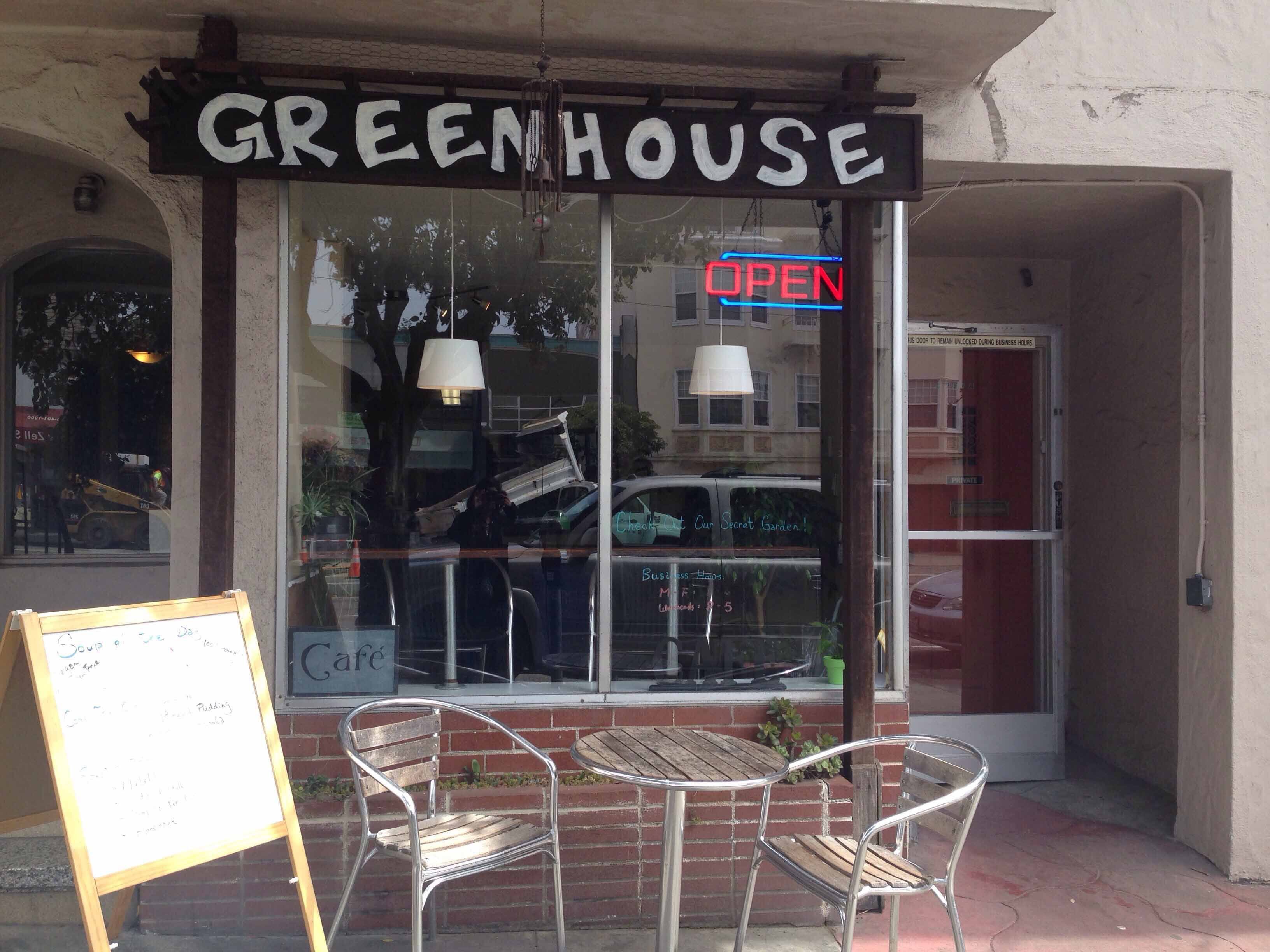 Greenhouse Cafe, West Portal, San Francisco