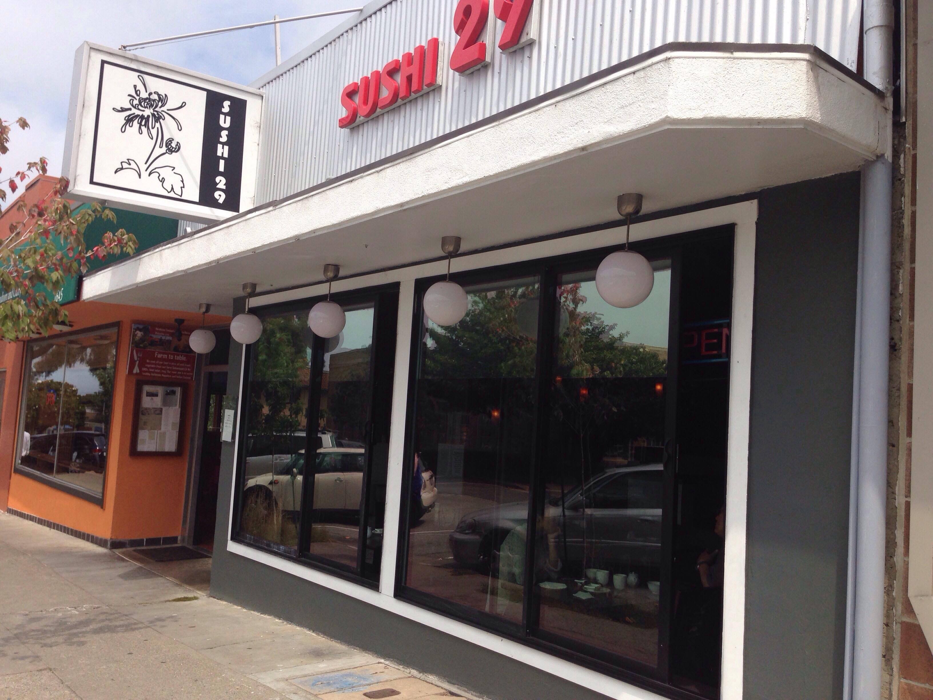 Menu of Sushi 29, Berkeley, Berkeley