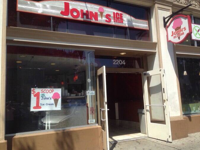 John's Ice Cream, Berkeley, Berkeley Urbanspoon/Zomato