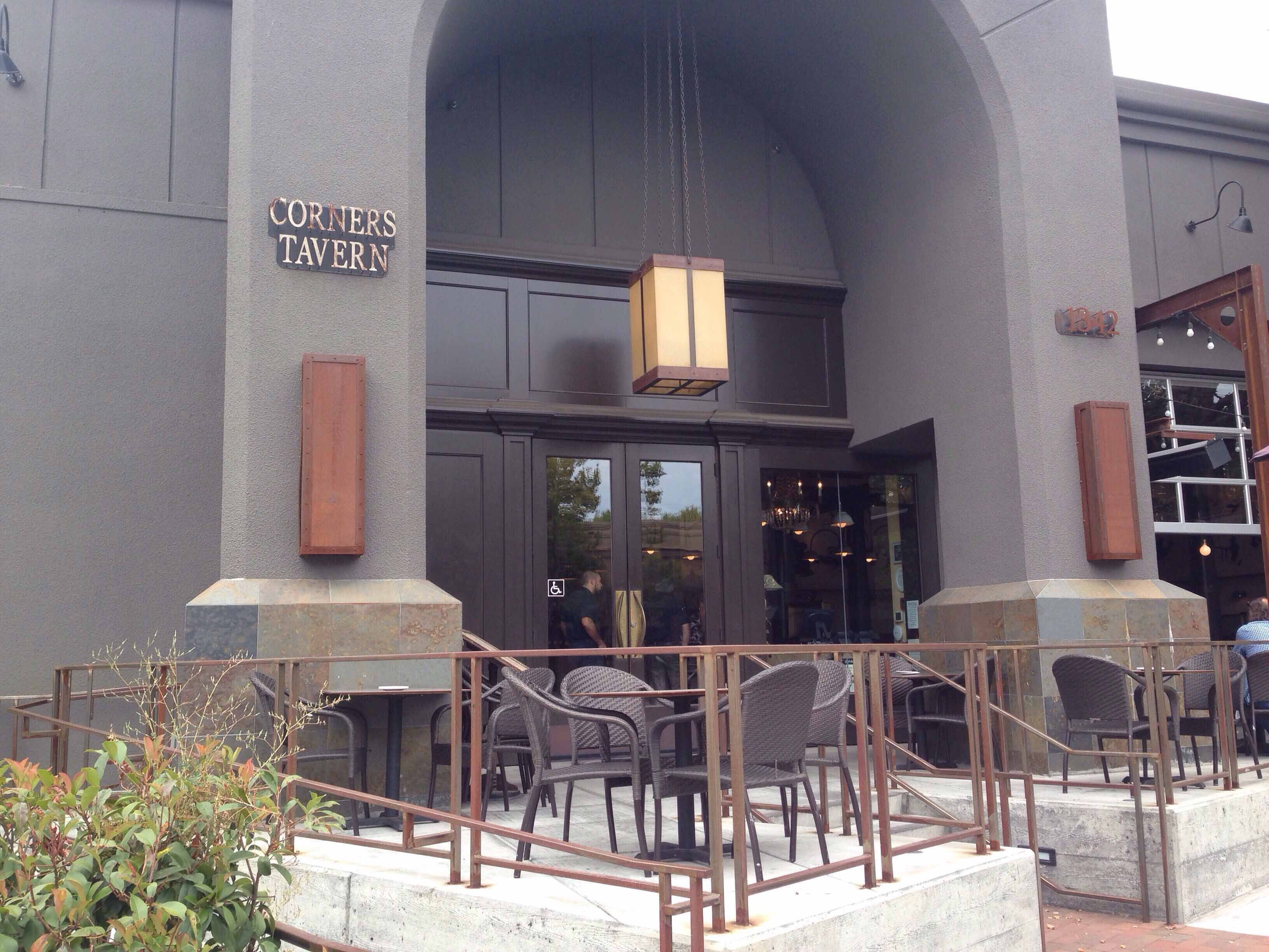 Menu of Corners Tavern, Walnut Creek, Walnut Creek