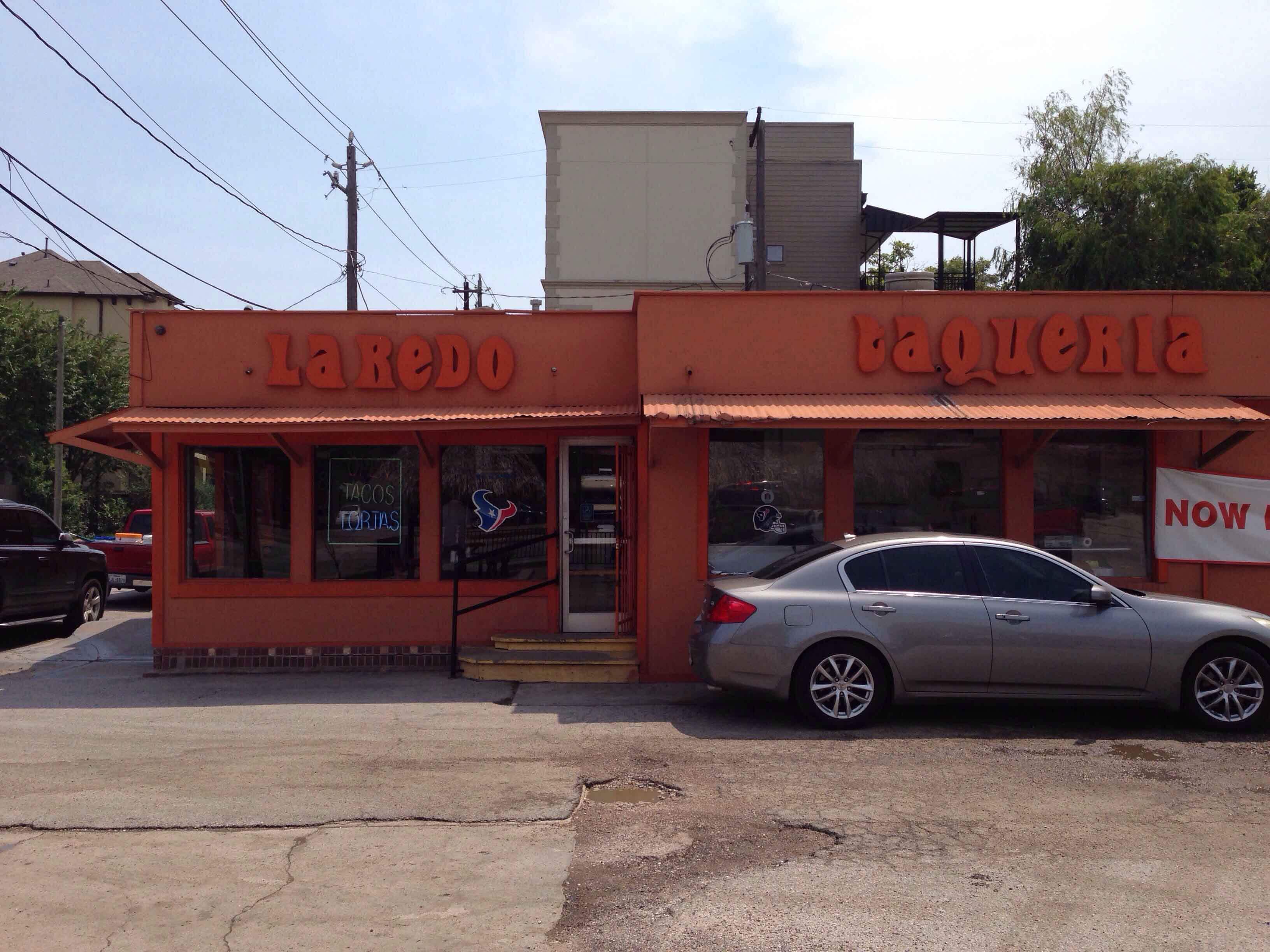 Menu of Laredo Taqueria, Washington Corridor, Houston