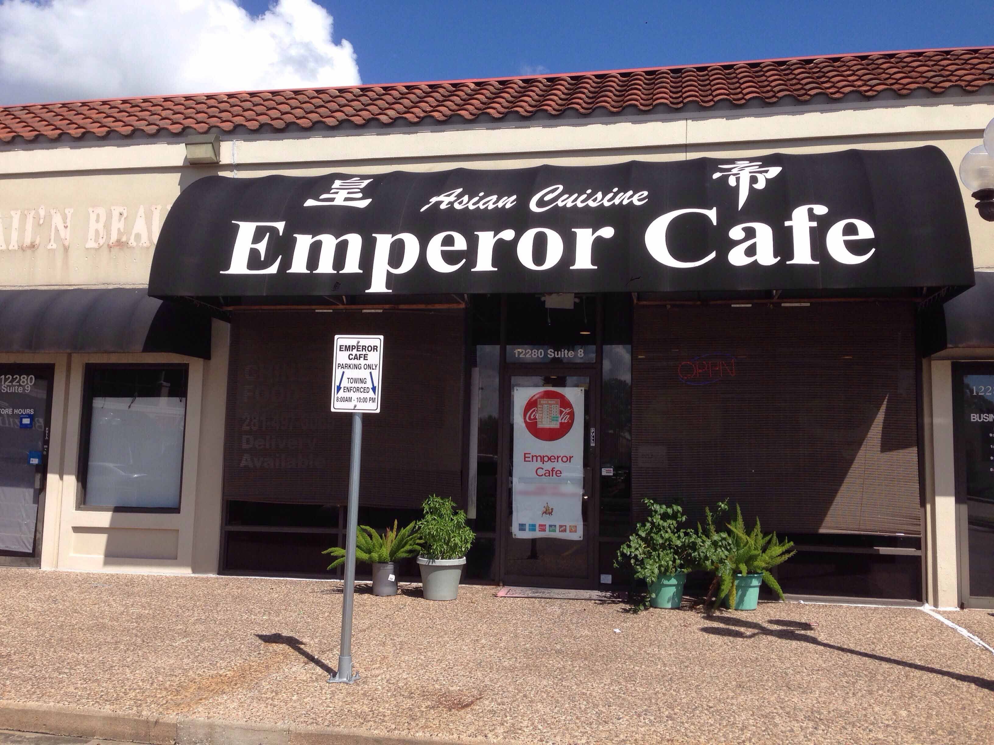 Menu of Emperor Cafe, Westchase, Houston