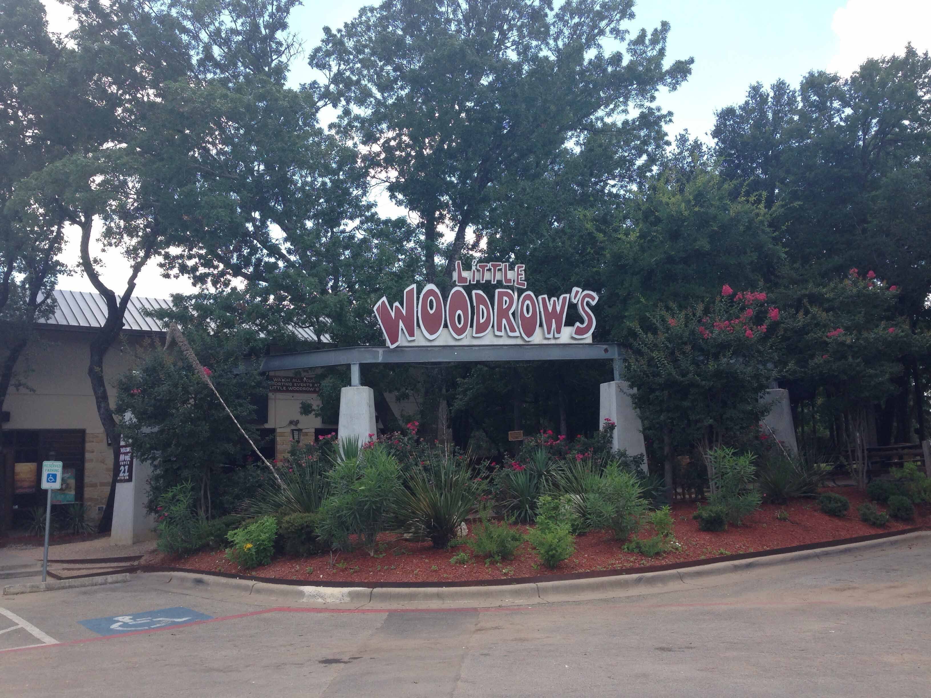 Menu of Little Woodrow's, Southpark Meadows, Austin