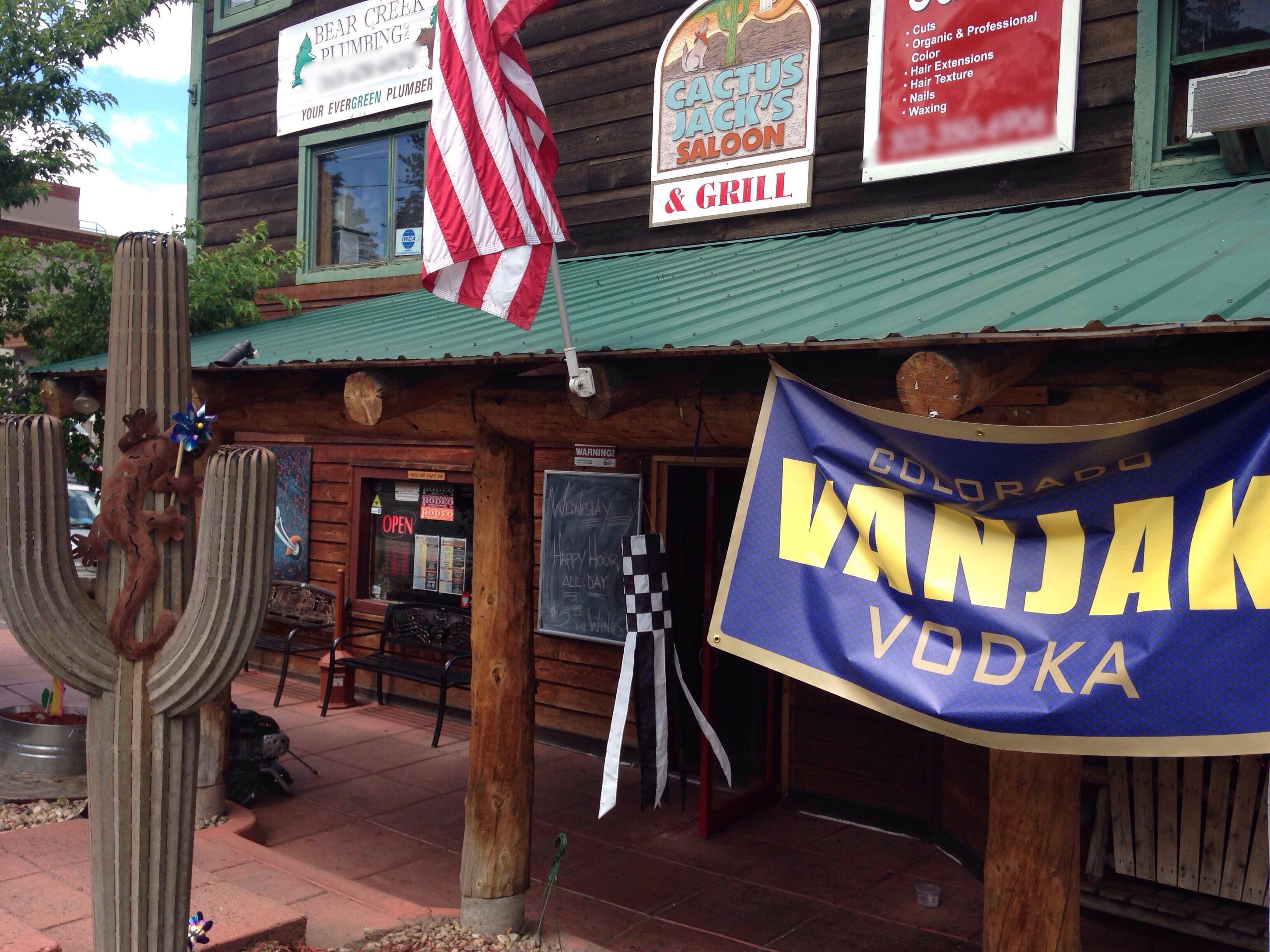 Cactus Jack's Saloon & Grill Menu