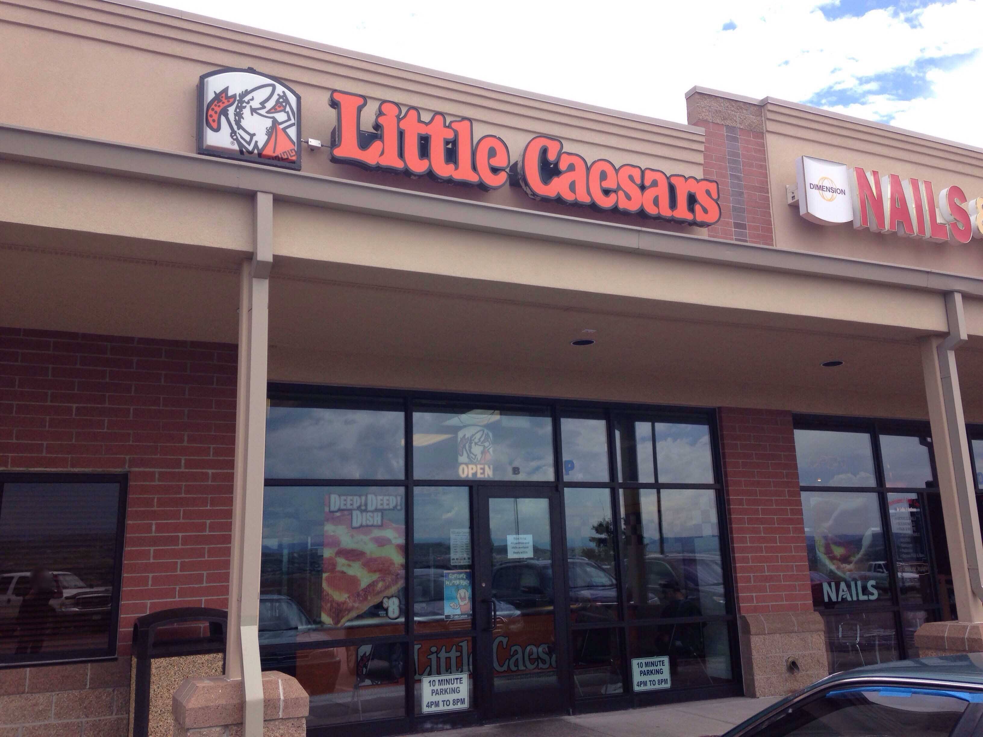 Menu of Little Caesars, Castle Rock, Denver
