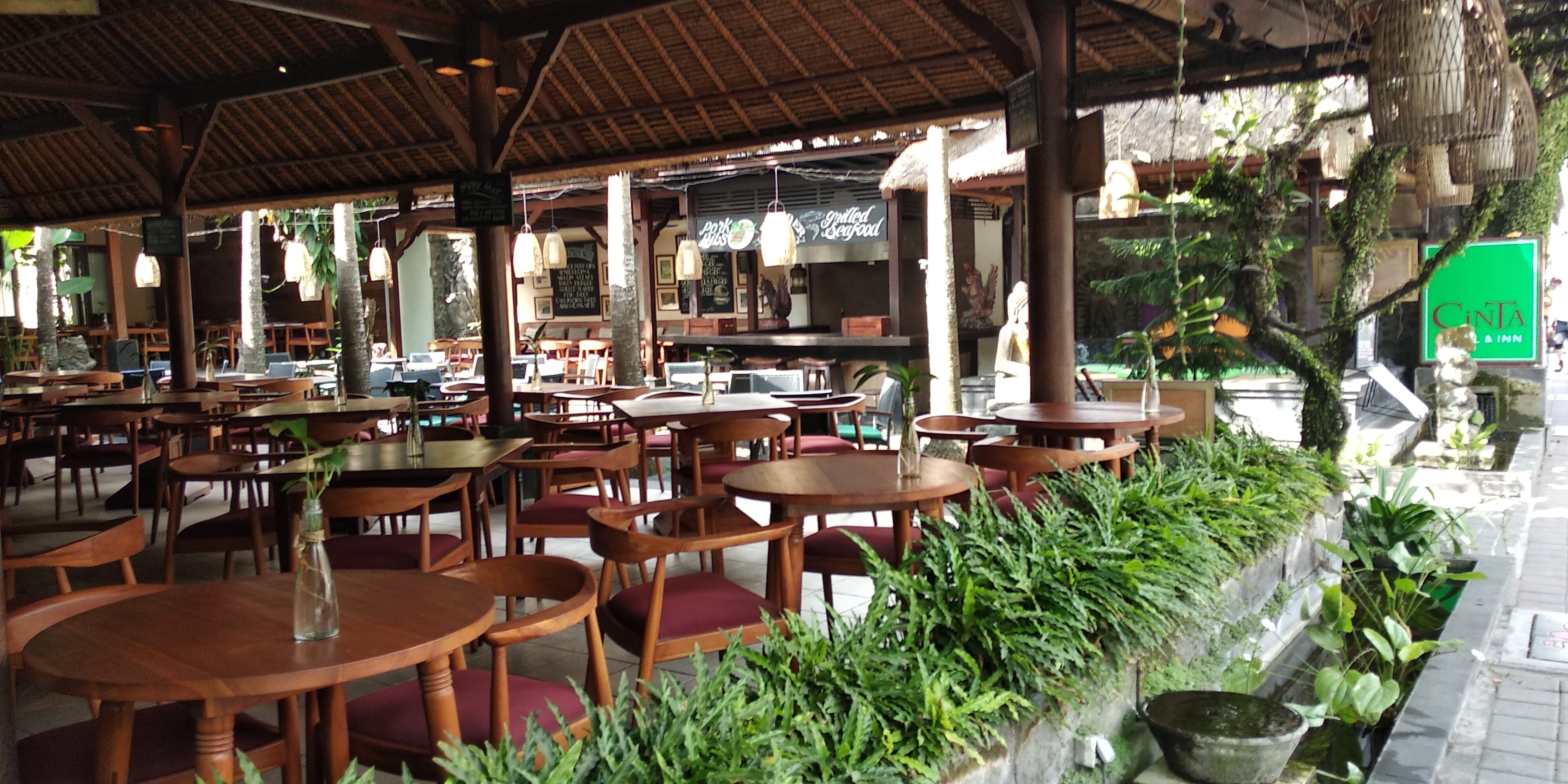 Menu of Cinta Grill, Ubud, Bali