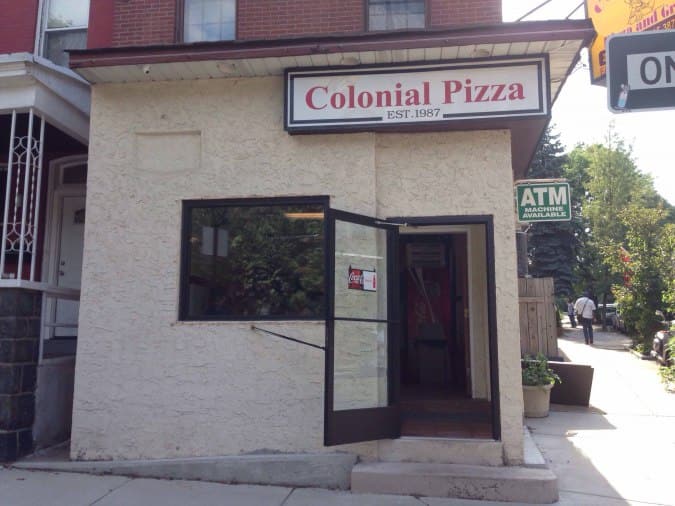 Colonial Pizza a Philadelphia: Foto del Menu con Prezzi - Urbanspoon/Zomato