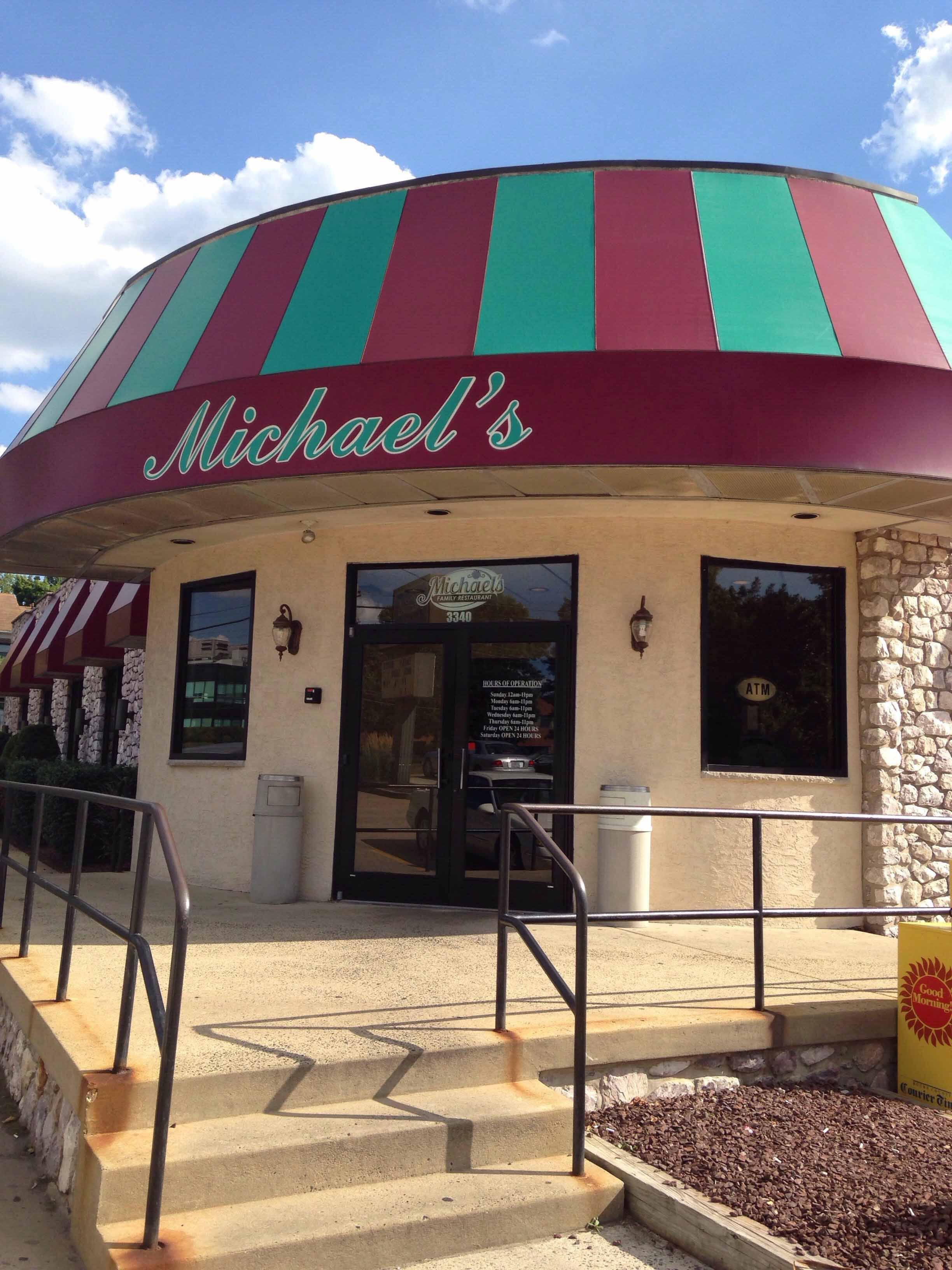 Menu of Michael's Family Restaurant, Bensalem, Bucks County
