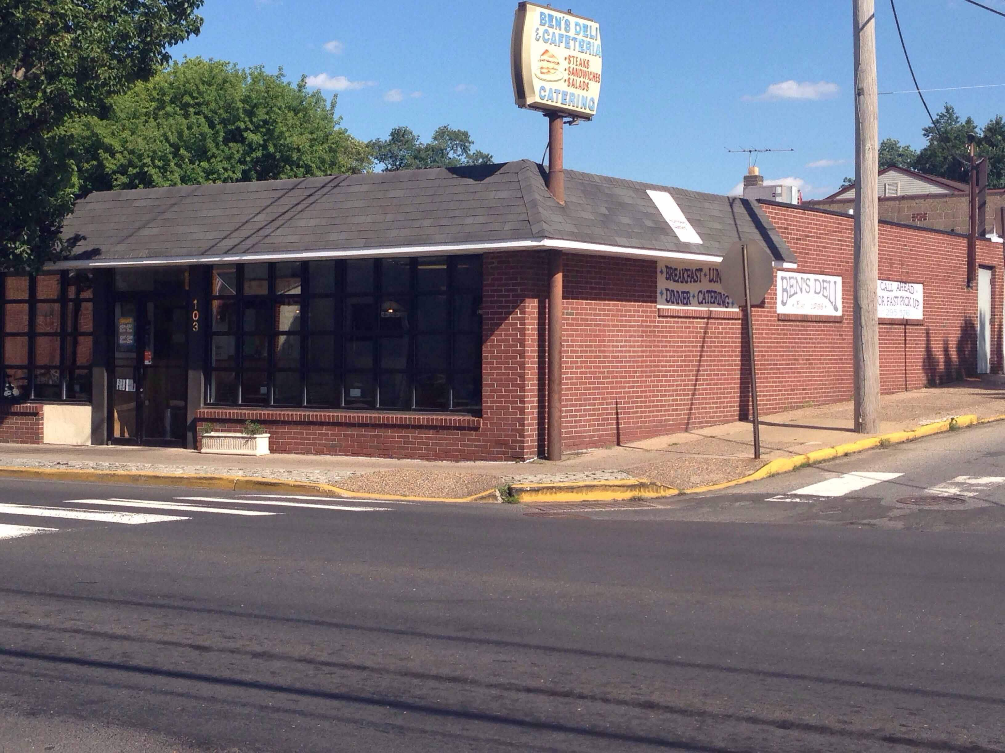 Menu of Ben's Delicatessen, Morrisville, Bucks County