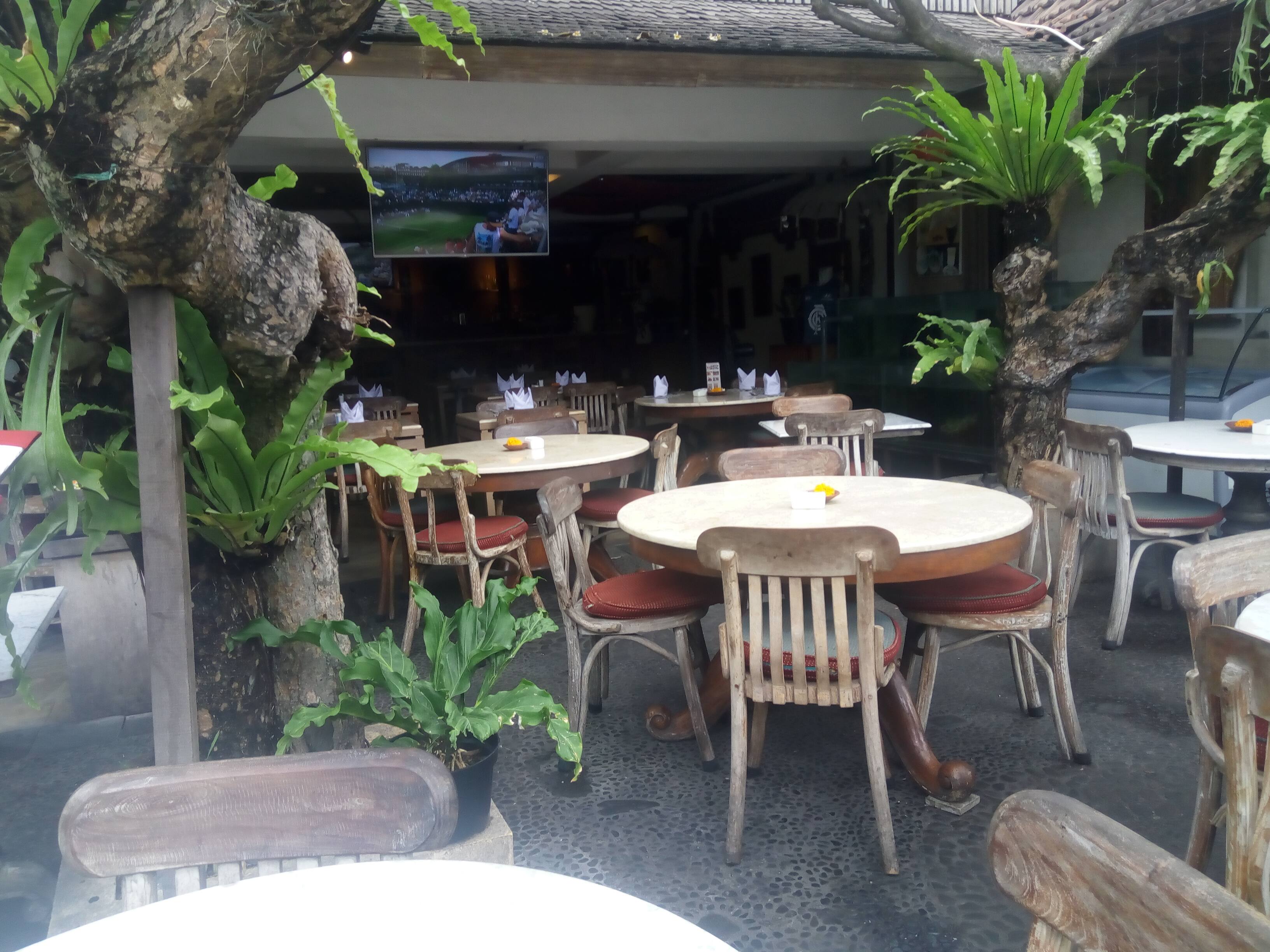 Menu of Rama Garden Sports Bar Rama Garden Hotel, Legian, Bali