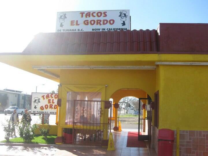 Menu of Tacos El Gordo de Tijuana, Chula Vista, San Diego