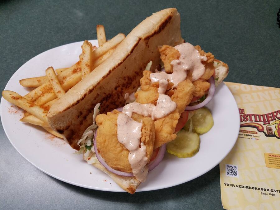 Menu of The Distillery Restaurant Mt. Hope, Strong, Rochester