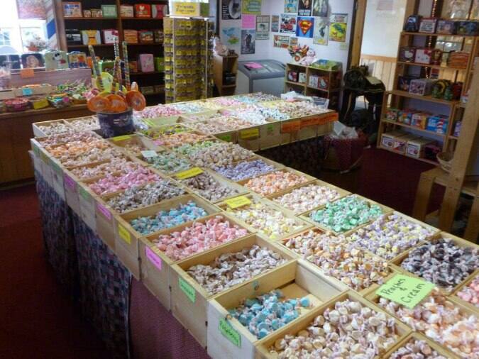 The Taffy Shop Menu, Menu for The Taffy Shop, Leavenworth, Leavenworth