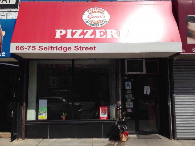 Gino's Pizzeria of Forest Hills, Queens, New York City Urbanspoon/Zomato