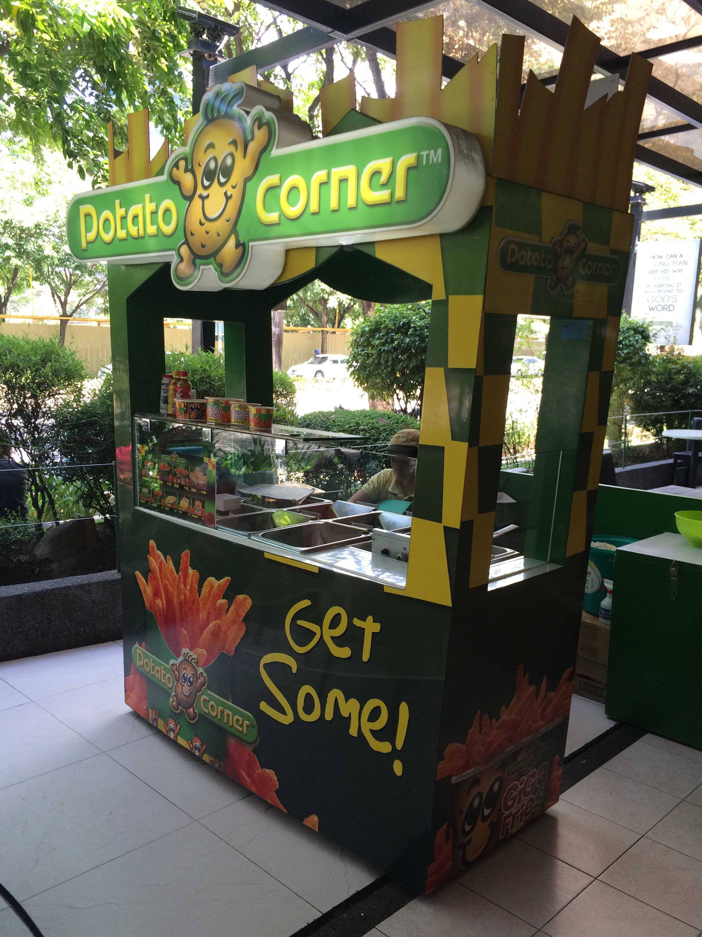 Menu of Potato Corner, Lahug, Cebu City